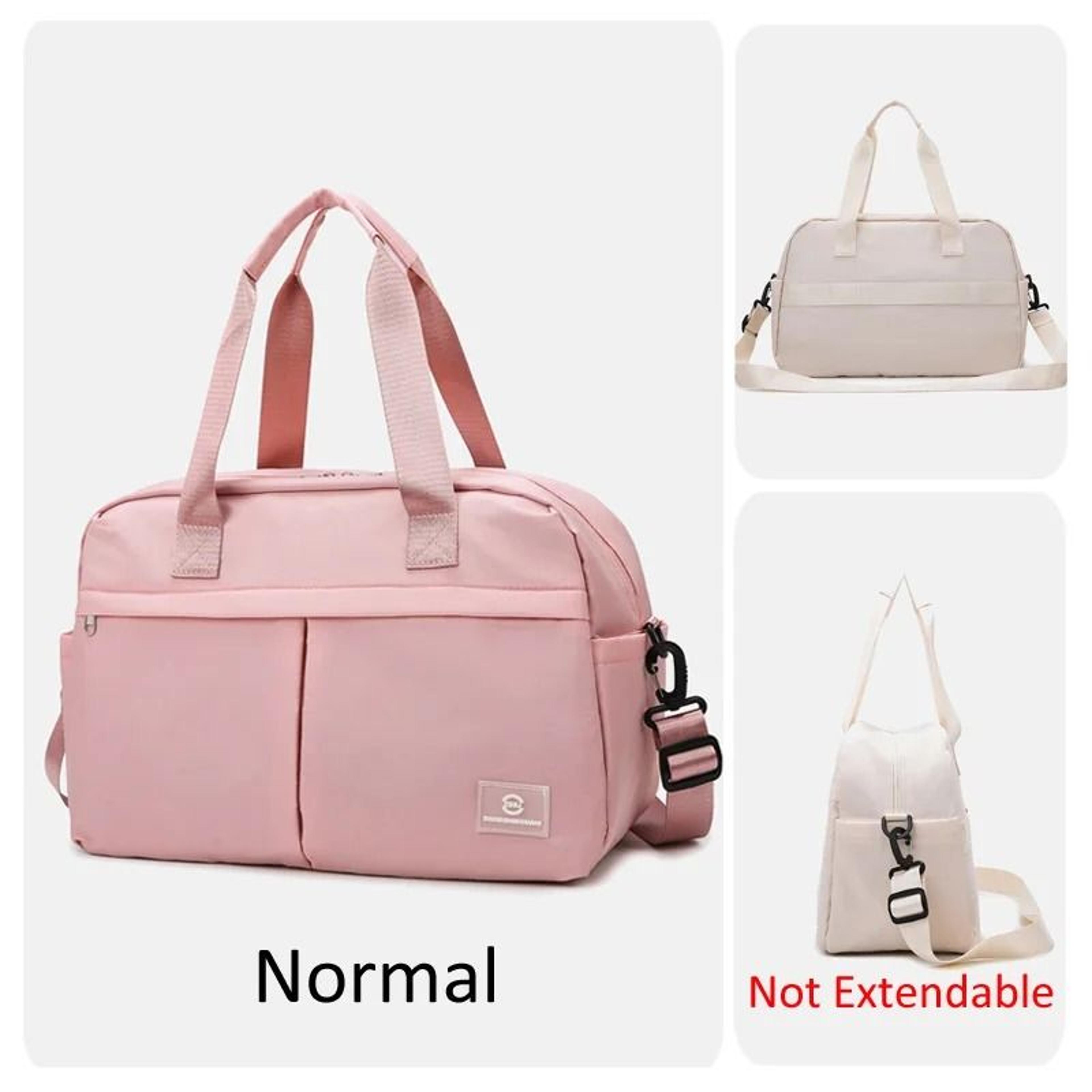 Expandable Travel Bag Carry On Duffle Bag Large Multi Layer Weekend Handbag 2