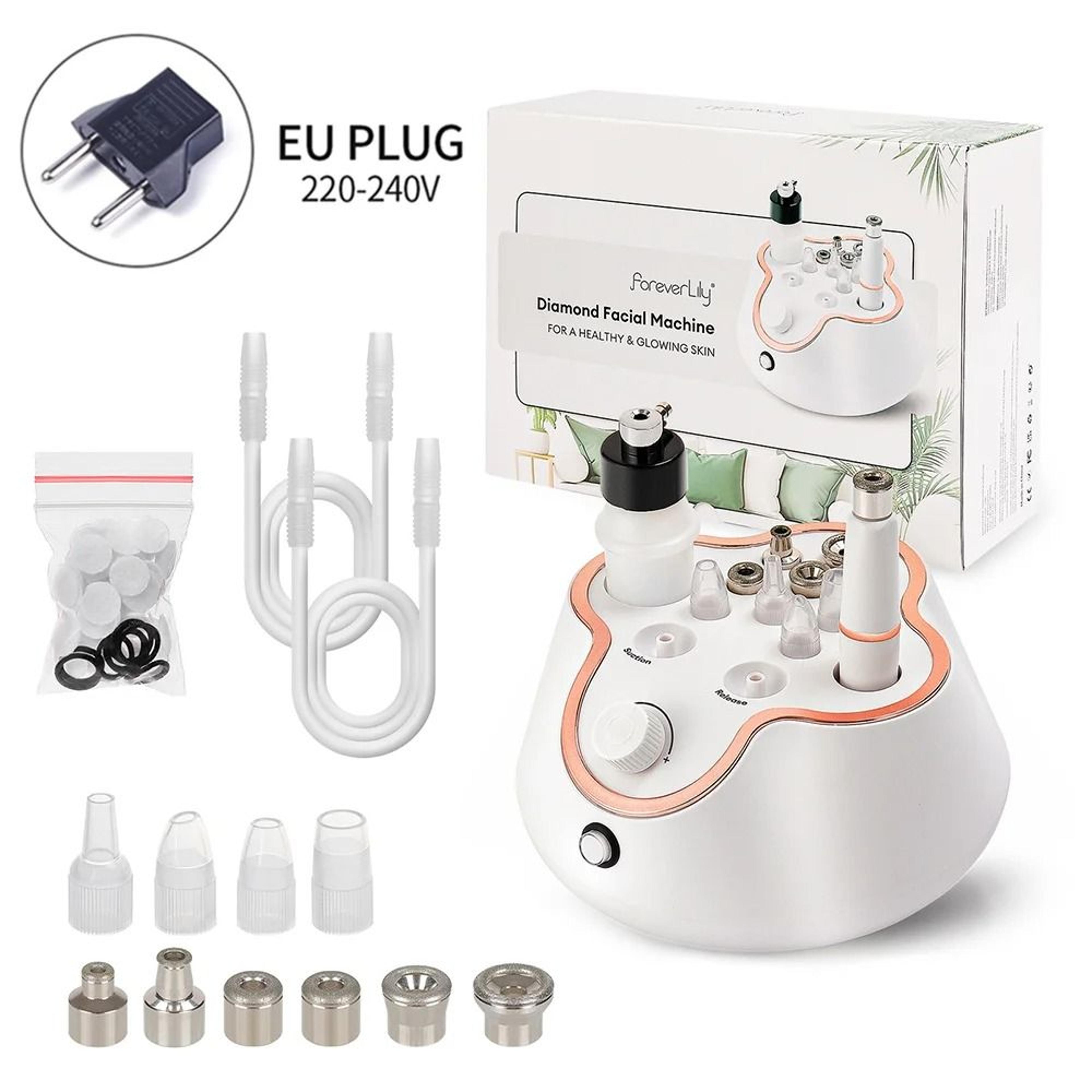 Diamond Microdermabrasion Machine Home Use Facial Peeling Deep Cleaning Device 2