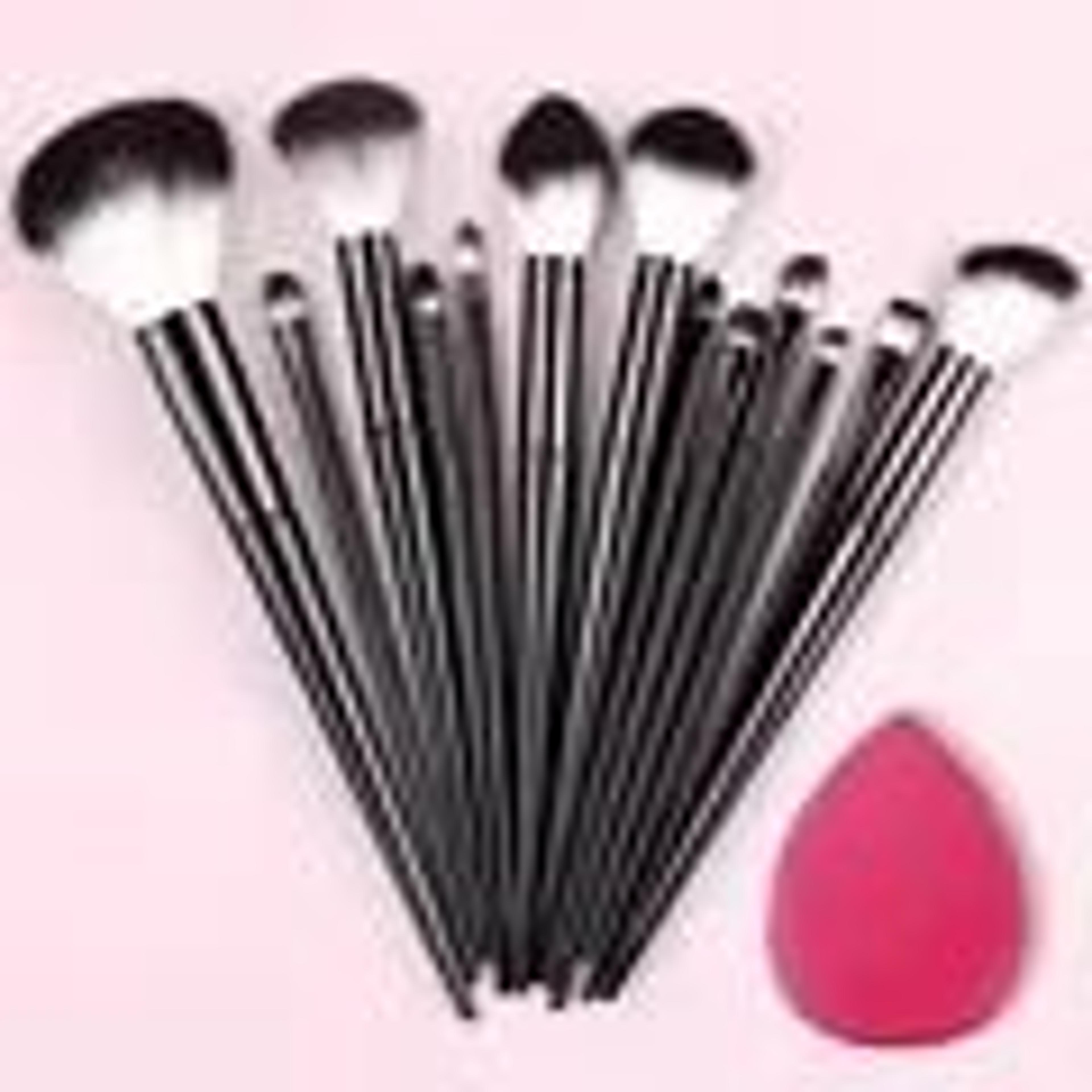 13 Pcs Makeup Brush Set Soft Fluffy Full Face Brush Set For Foundation And Eyeshadow 4