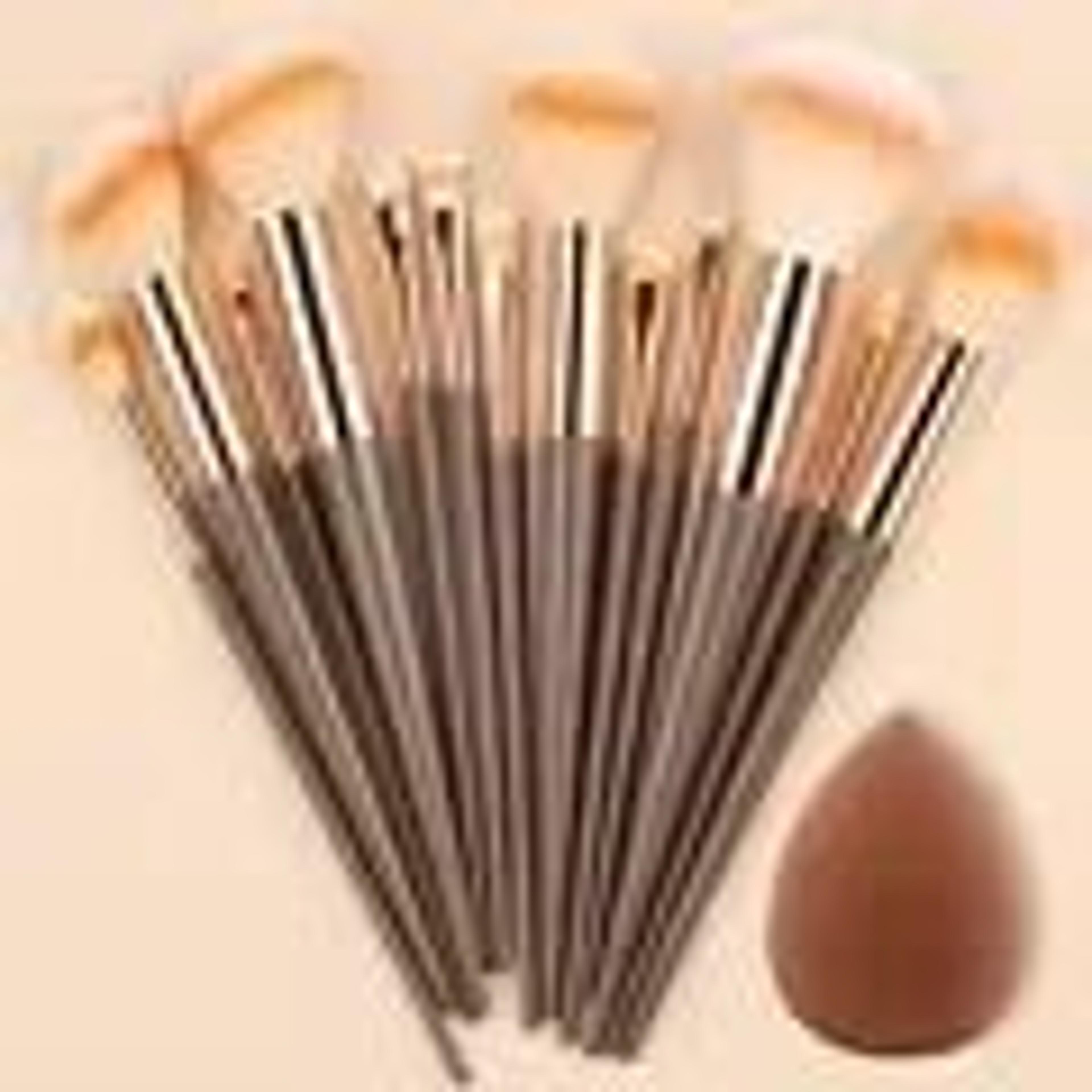 13 Pcs Makeup Brush Set Soft Fluffy Full Face Brush Set For Foundation And Eyeshadow 6