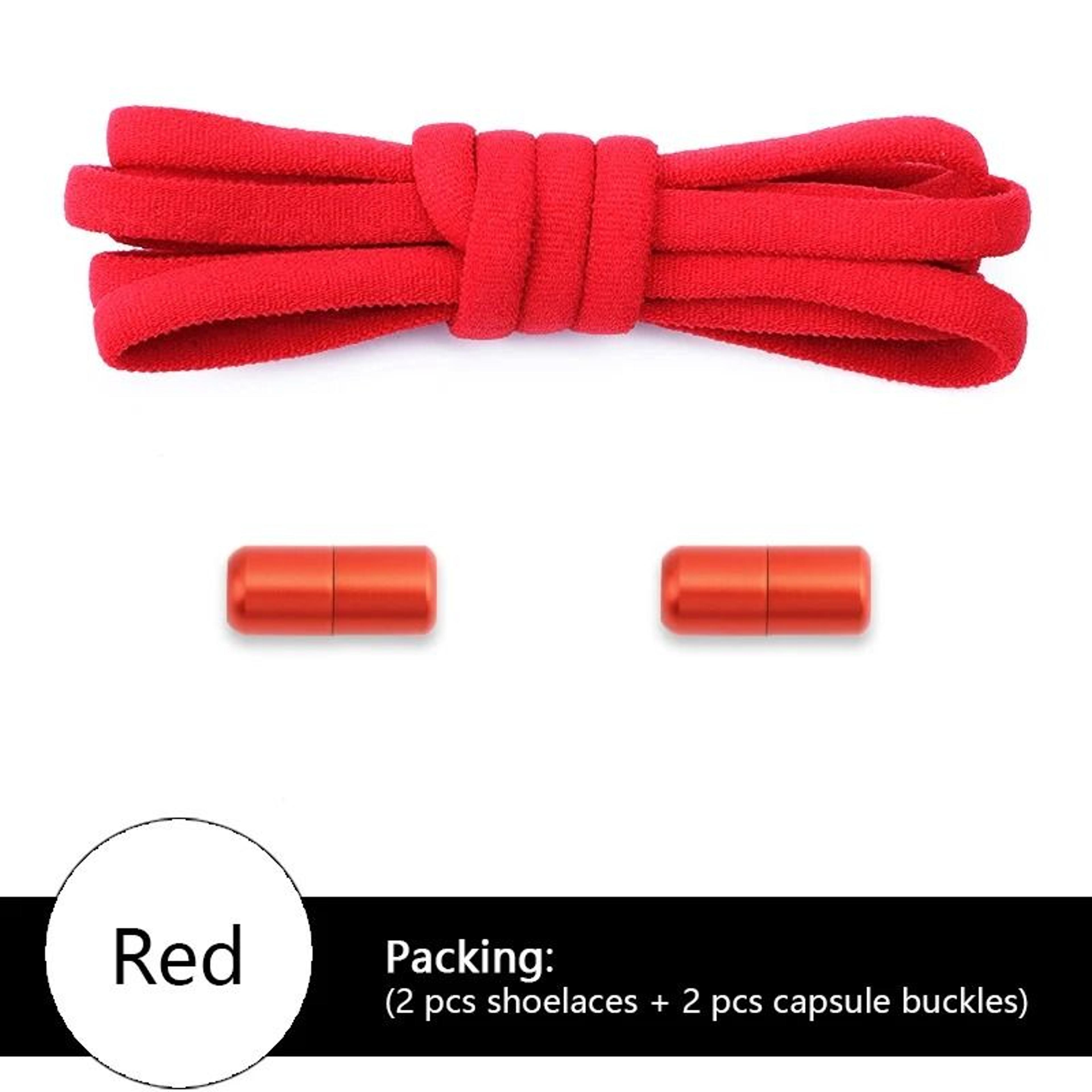 Elastic No Tie Shoelaces For Sneakers Colorful Round Shoe Laces For Kids And Adults 9