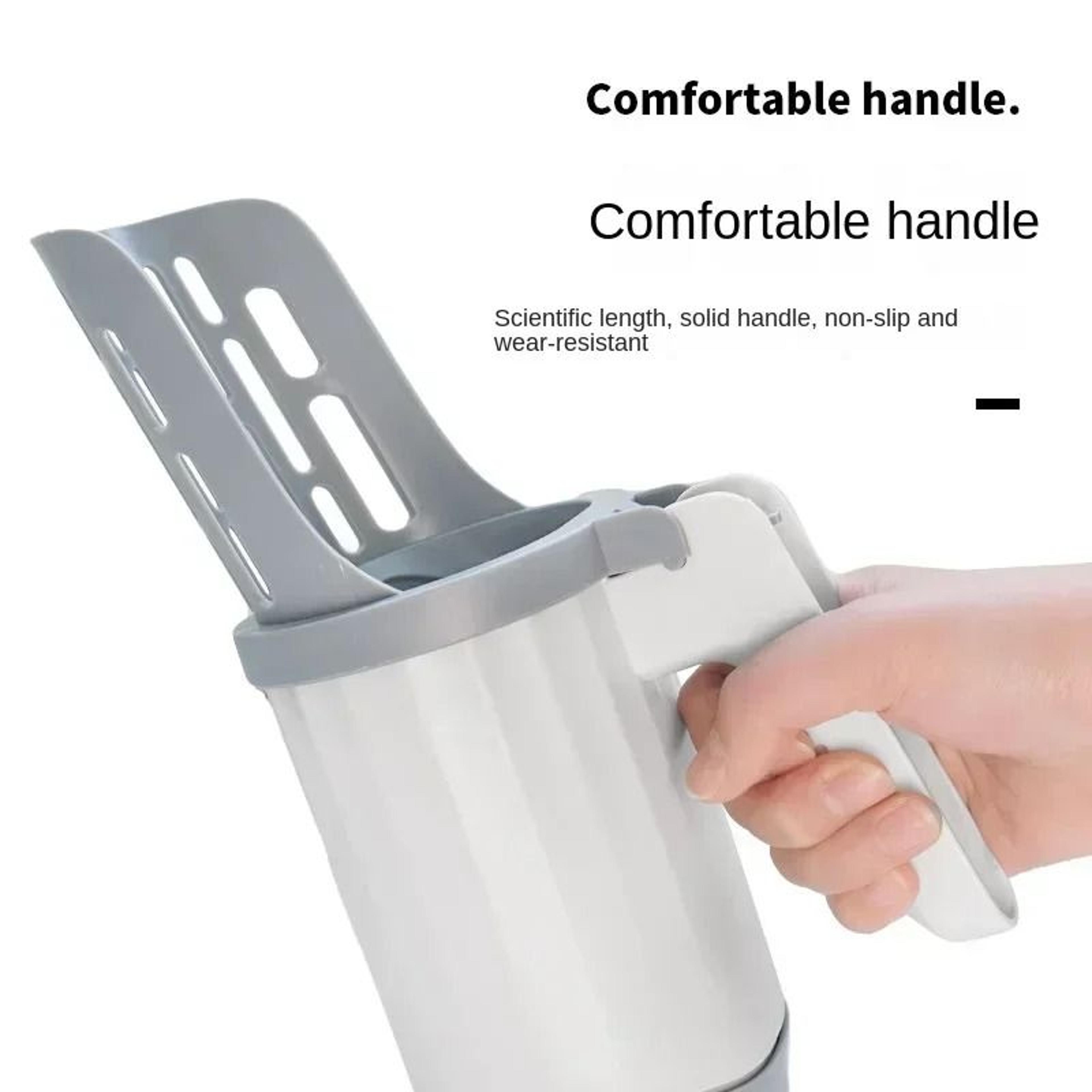 Cat Litter Scoop With Refill Bags Self Cleaning Litter Shovel Pet Waste Scooper 8