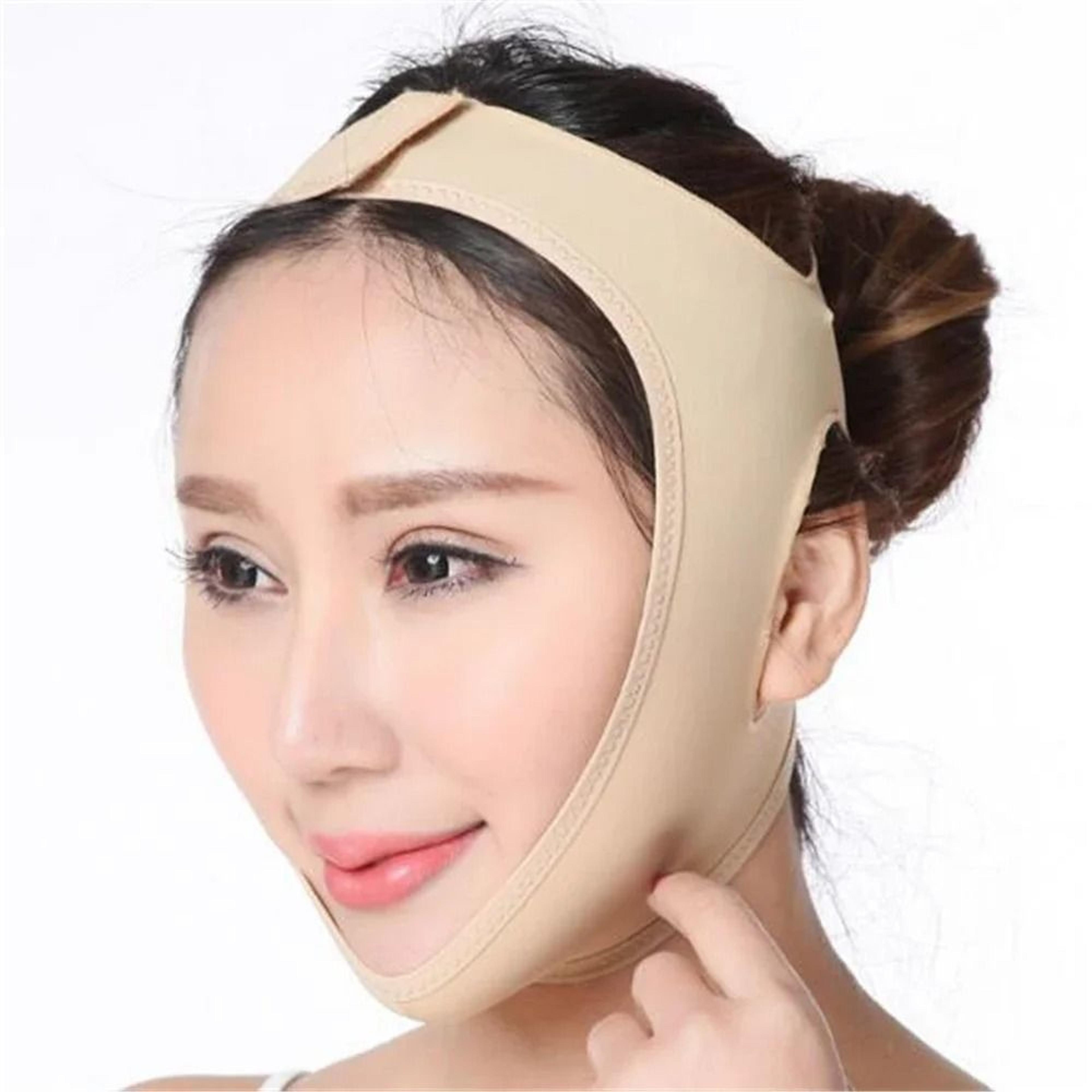 Breathable V Line Face Lift Bandage Chin Slimming Strap Jawline Shaper 10