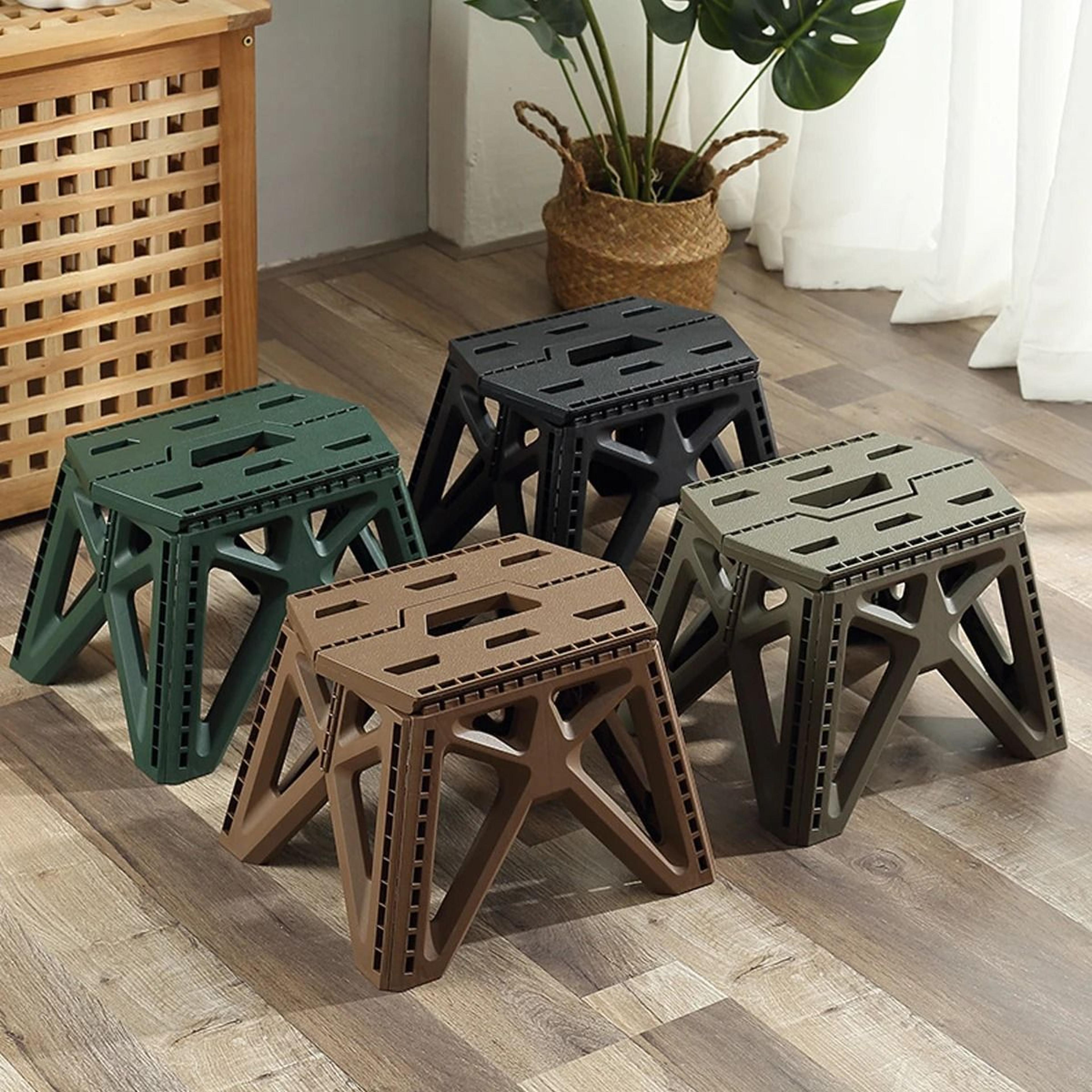 Portable Folding Chair Heavy Duty Foldable Camping Stool For Outdoor Travel 6