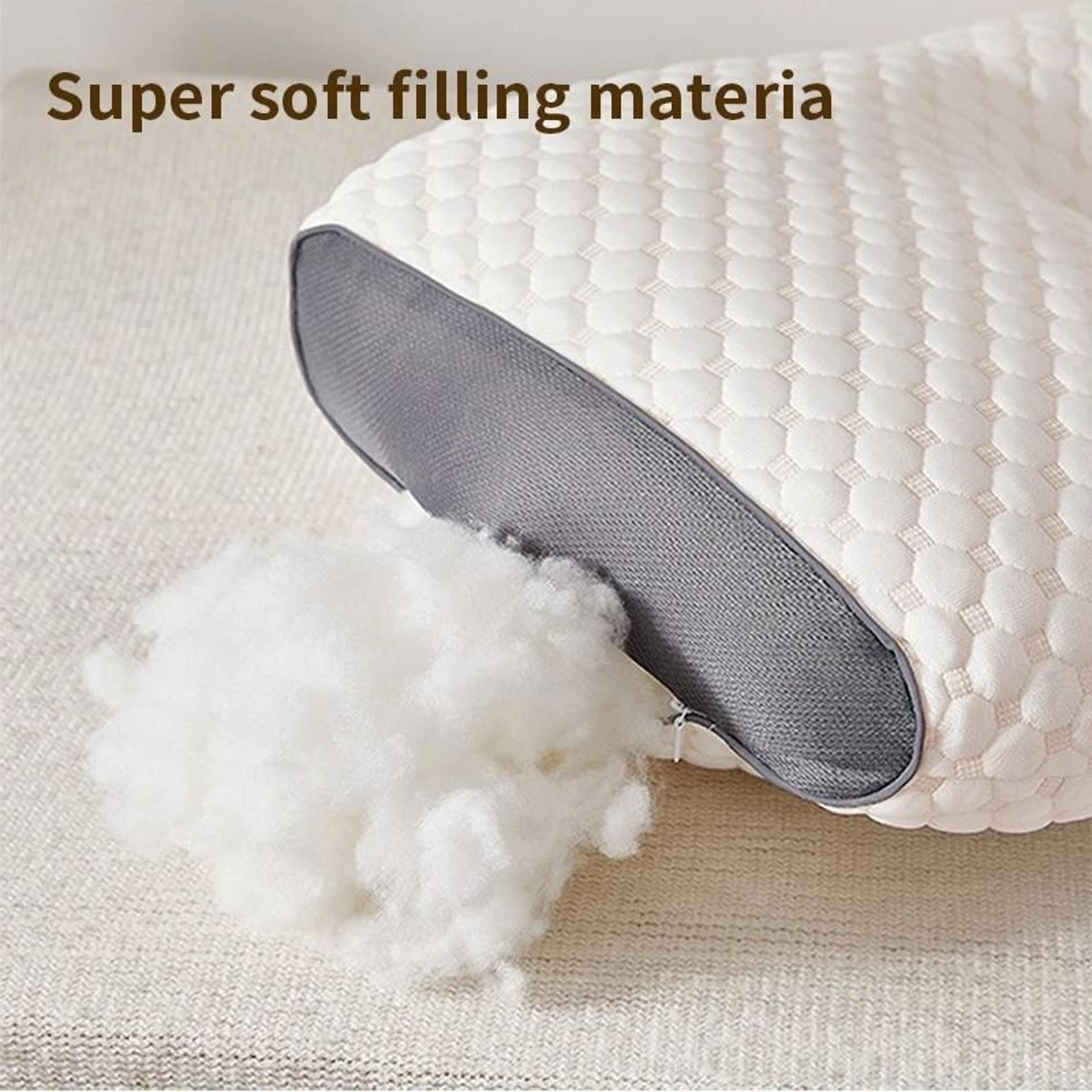 Cervical Neck Pillow Orthopedic Sleeping Pillow With Neck Support Soybean Fiber 4