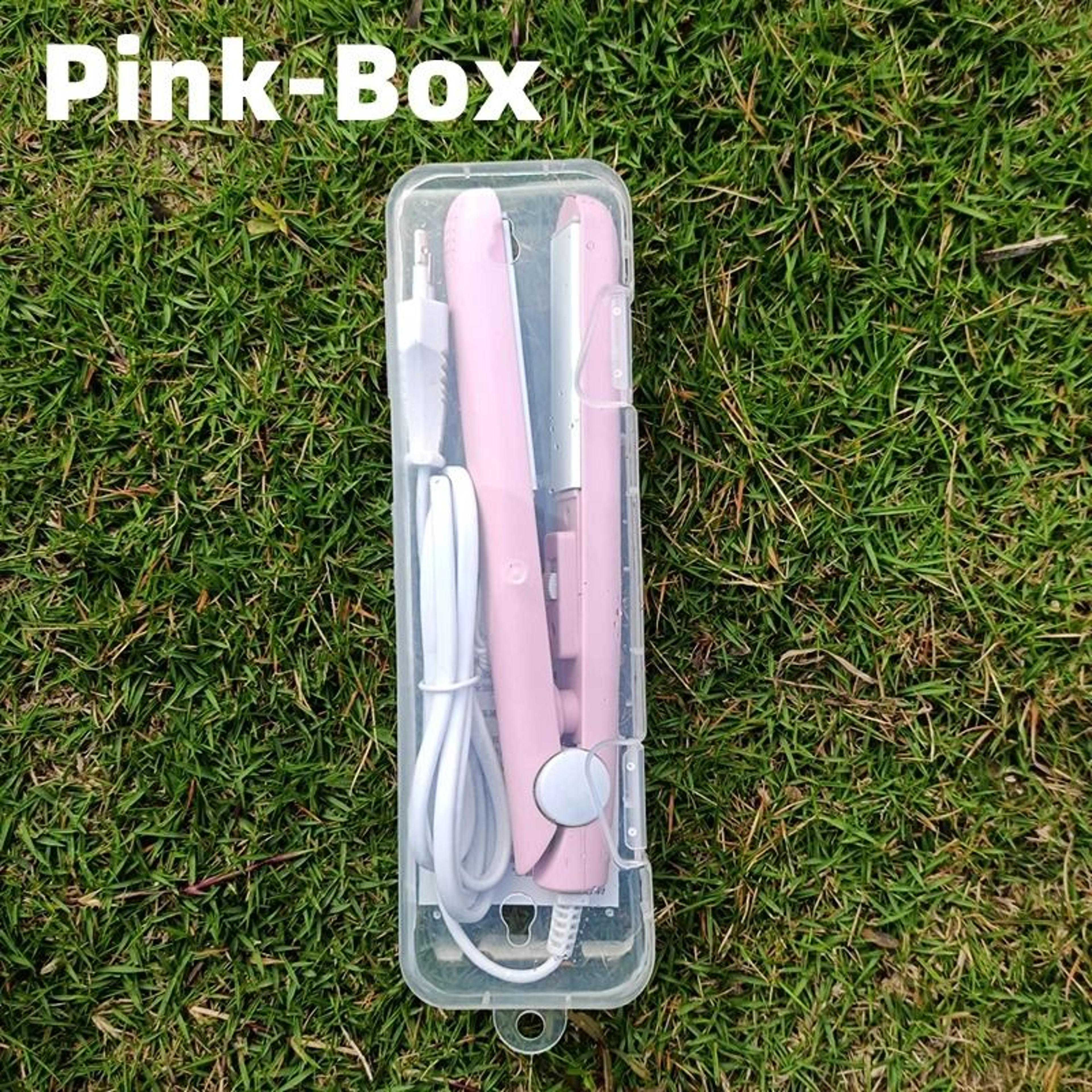 3 In 1 Hair Straightener Mini Flat Iron Hot Comb And Curling Styling Tool 12