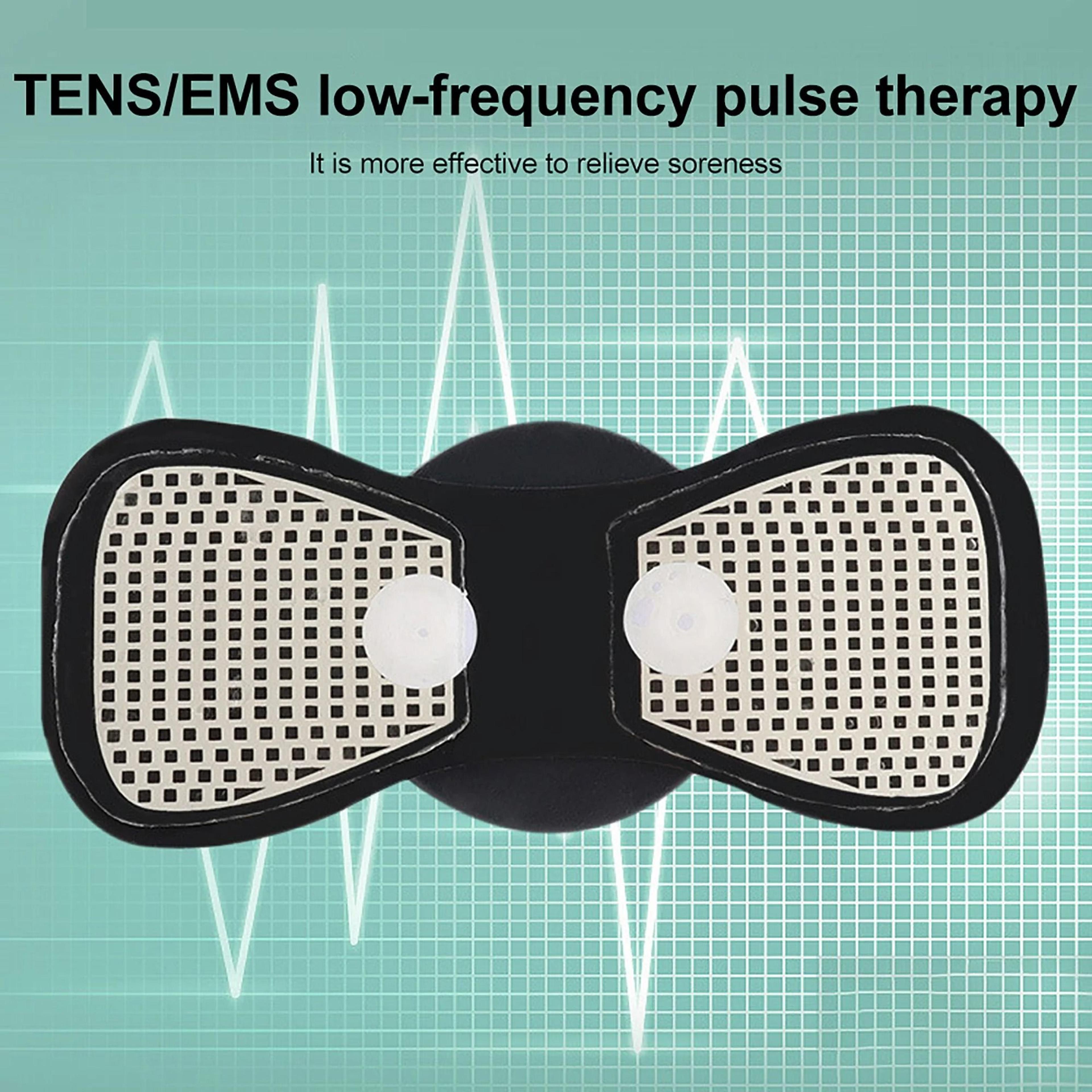EMS Neck Massager Mini Electric Cervical Massage Patch 8 Modes Muscle Relaxation 4