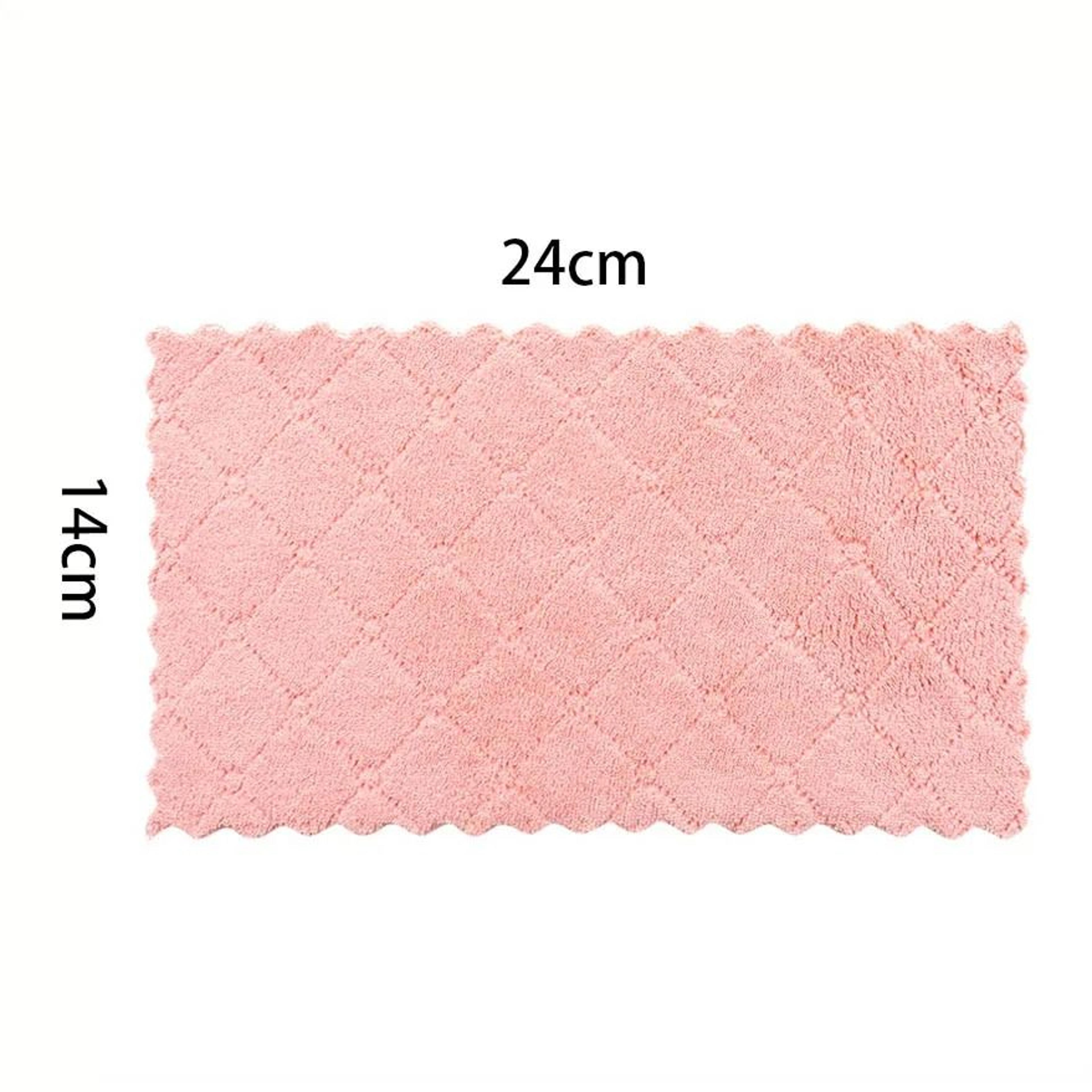 Microfiber Dish Cloths Double Sided Cleaning Rags Multi Purpose Kitchen Dishwashing Towels 10 Pcs 2