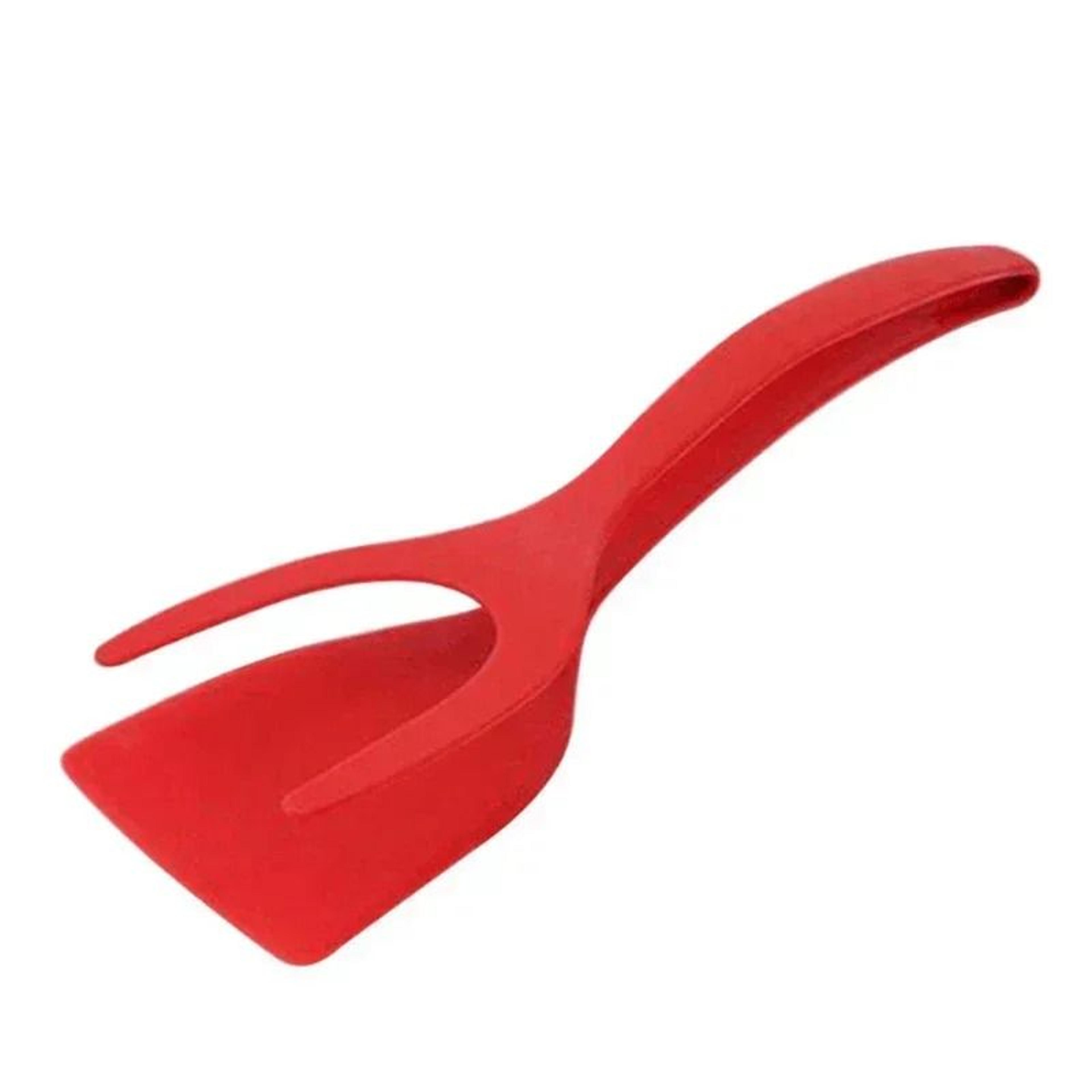 2 In 1 Kitchen Tongs Spatula Tongs Egg Flipper And Steak Turner Cooking Tool 3
