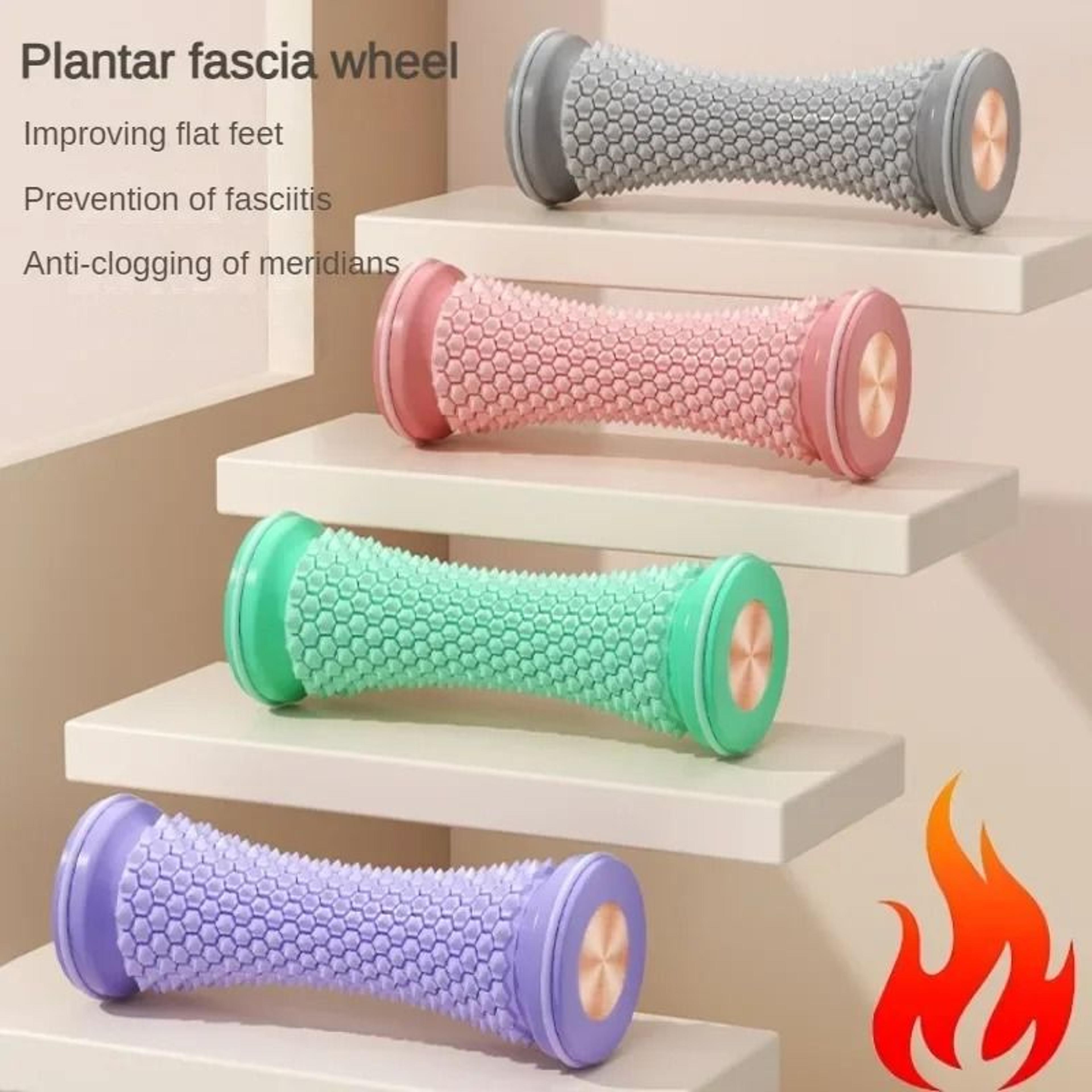 Foot Massage Roller Manual Foot Massager Plantar Fascia Roller Yoga Massage Ball 0