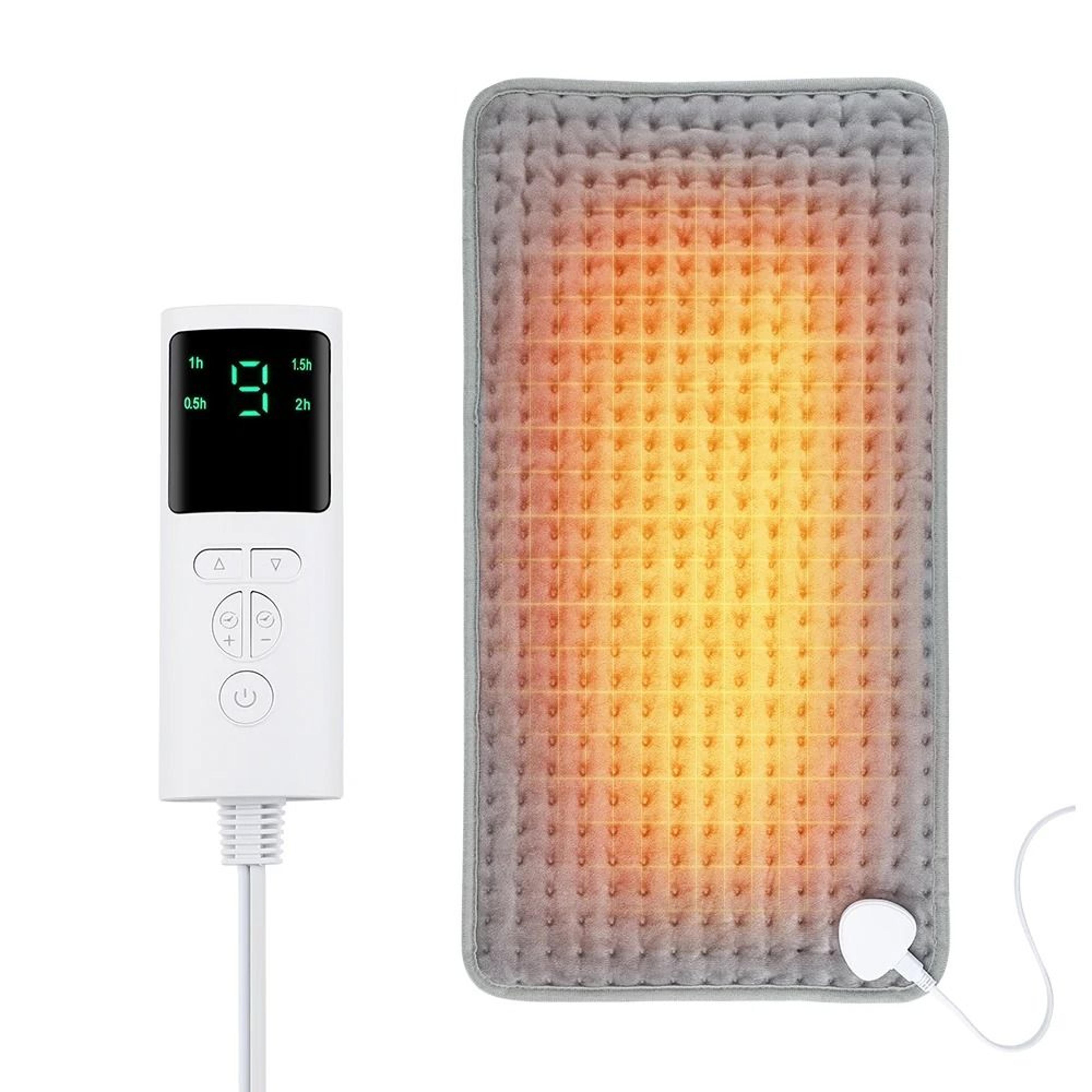 Electric Heating Pad Blanket With Timer 9 Heat Levels For Neck Shoulder And Back Relief 8