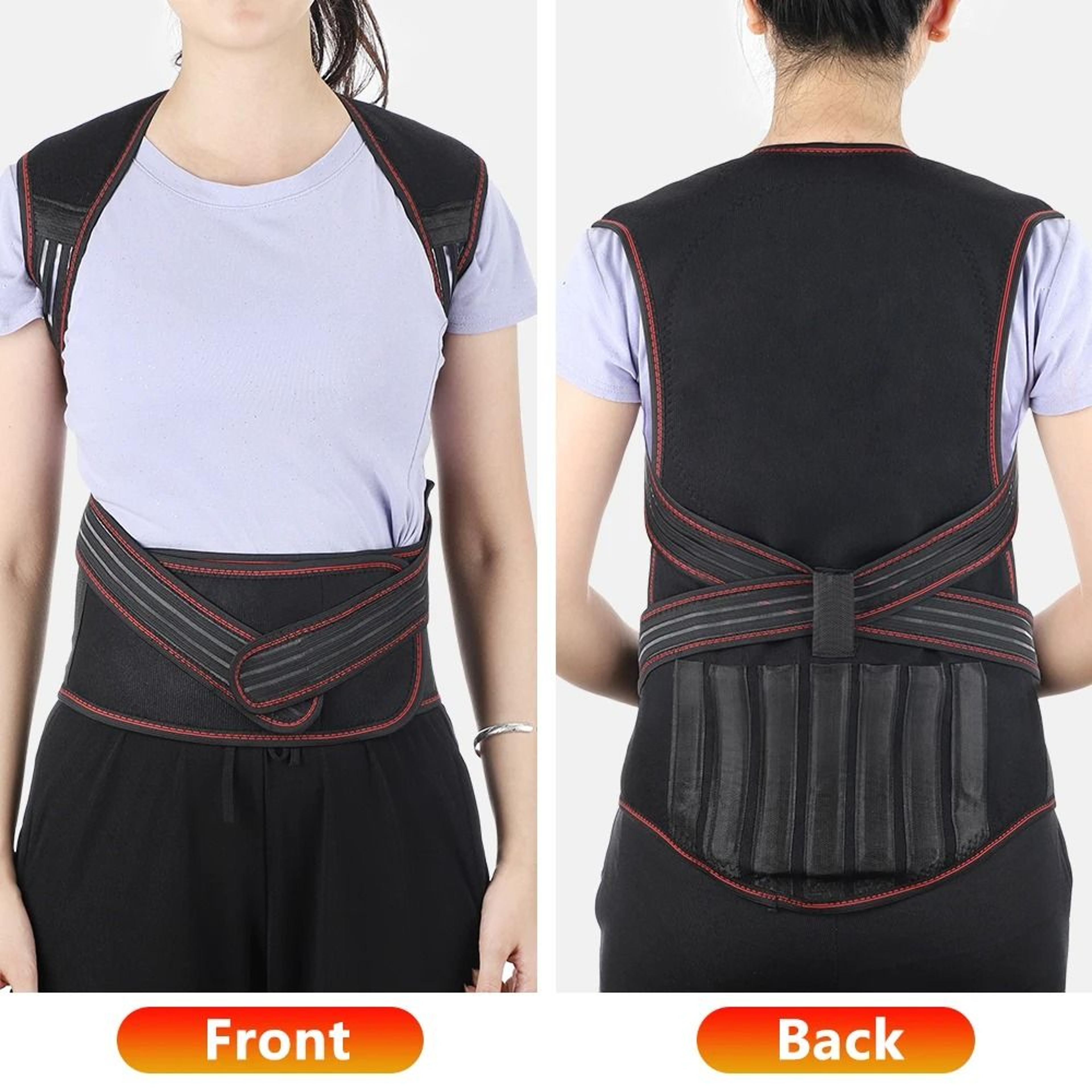 Tourmaline Self Heating Waist Brace Lumbar Support Belt With Thermal Warmth 5