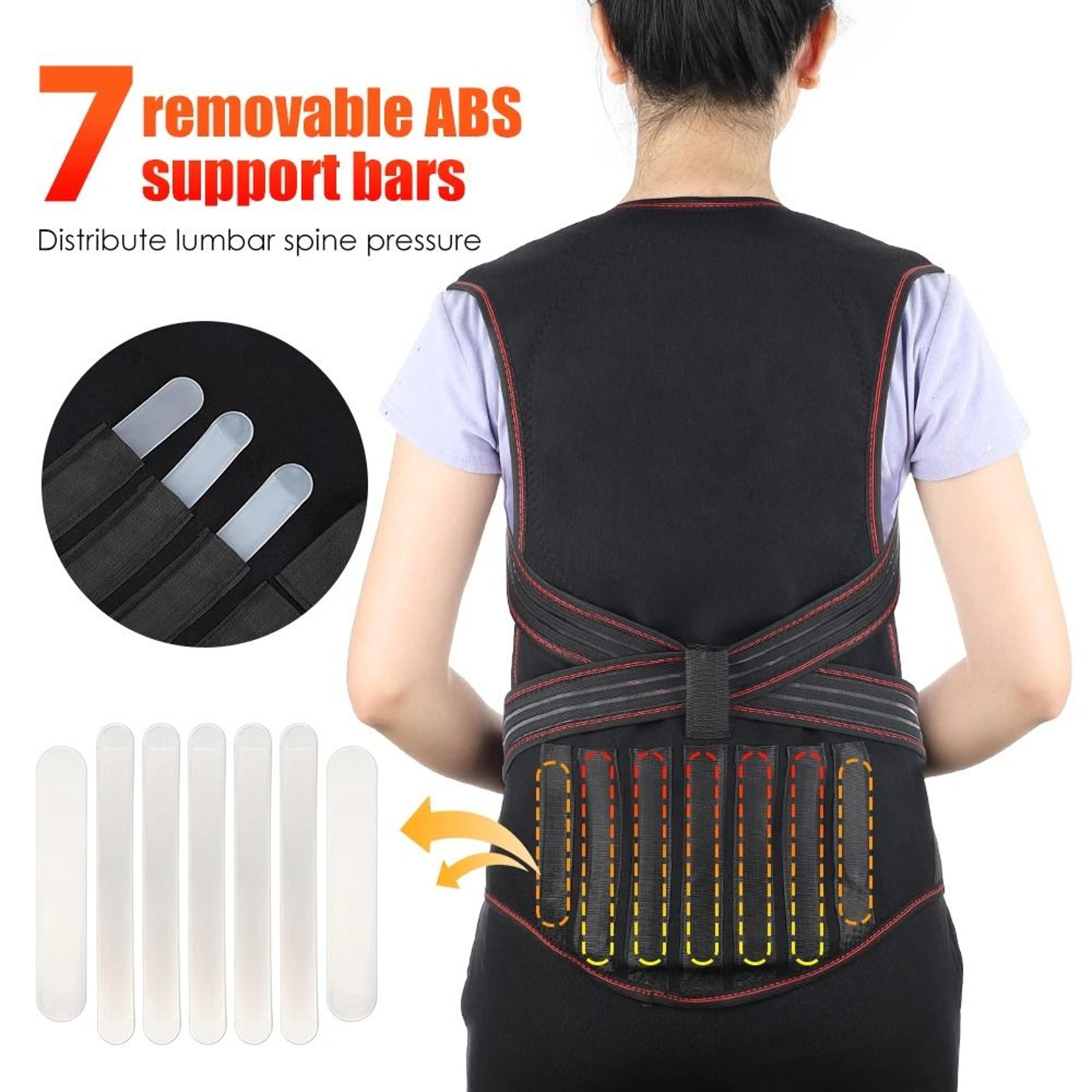 Tourmaline Self Heating Waist Brace Lumbar Support Belt With Thermal Warmth 6