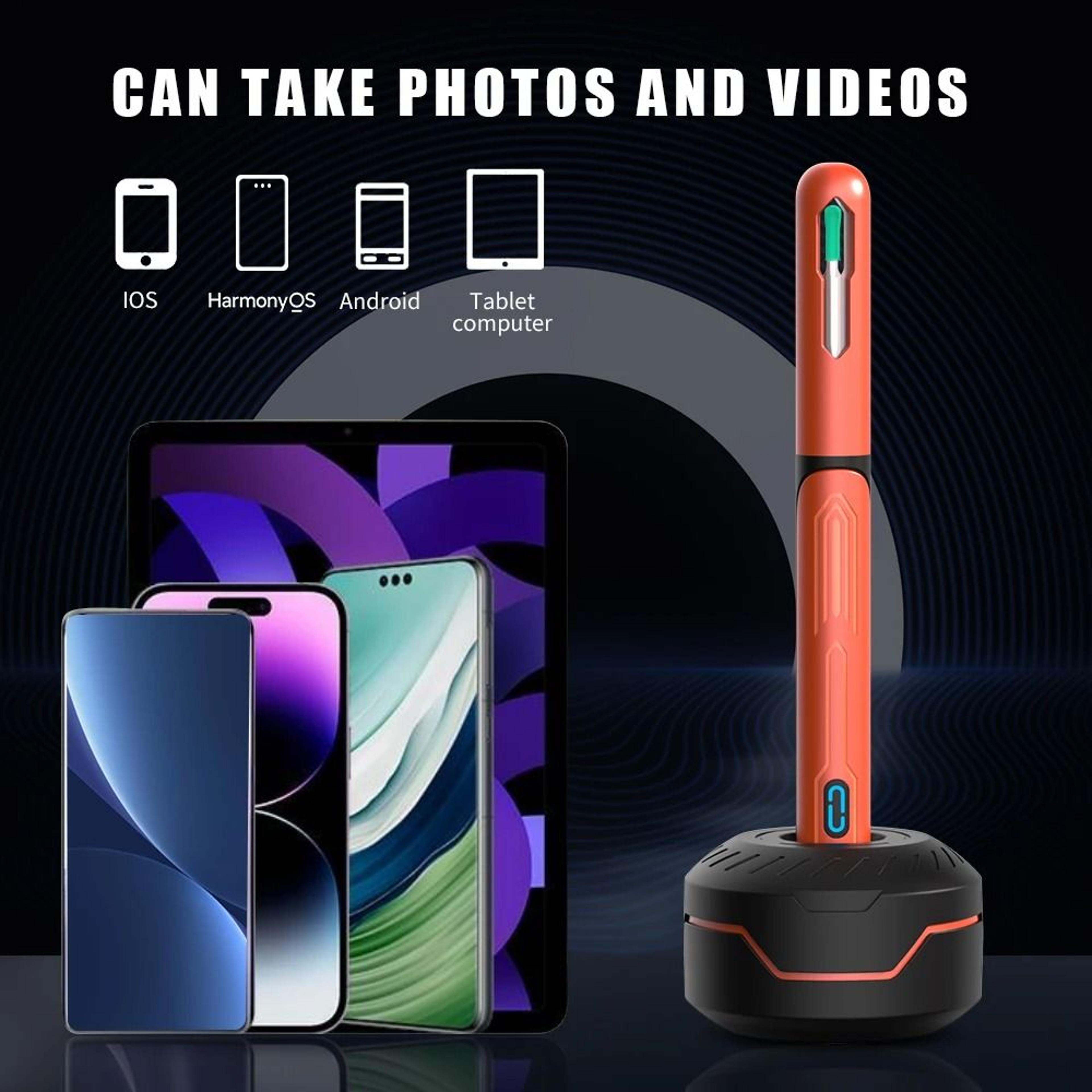 HD Ear Cleaner With Camera Otoscope Ear Cleaning Kit USB C Rechargeable Wax Removal Tool 14