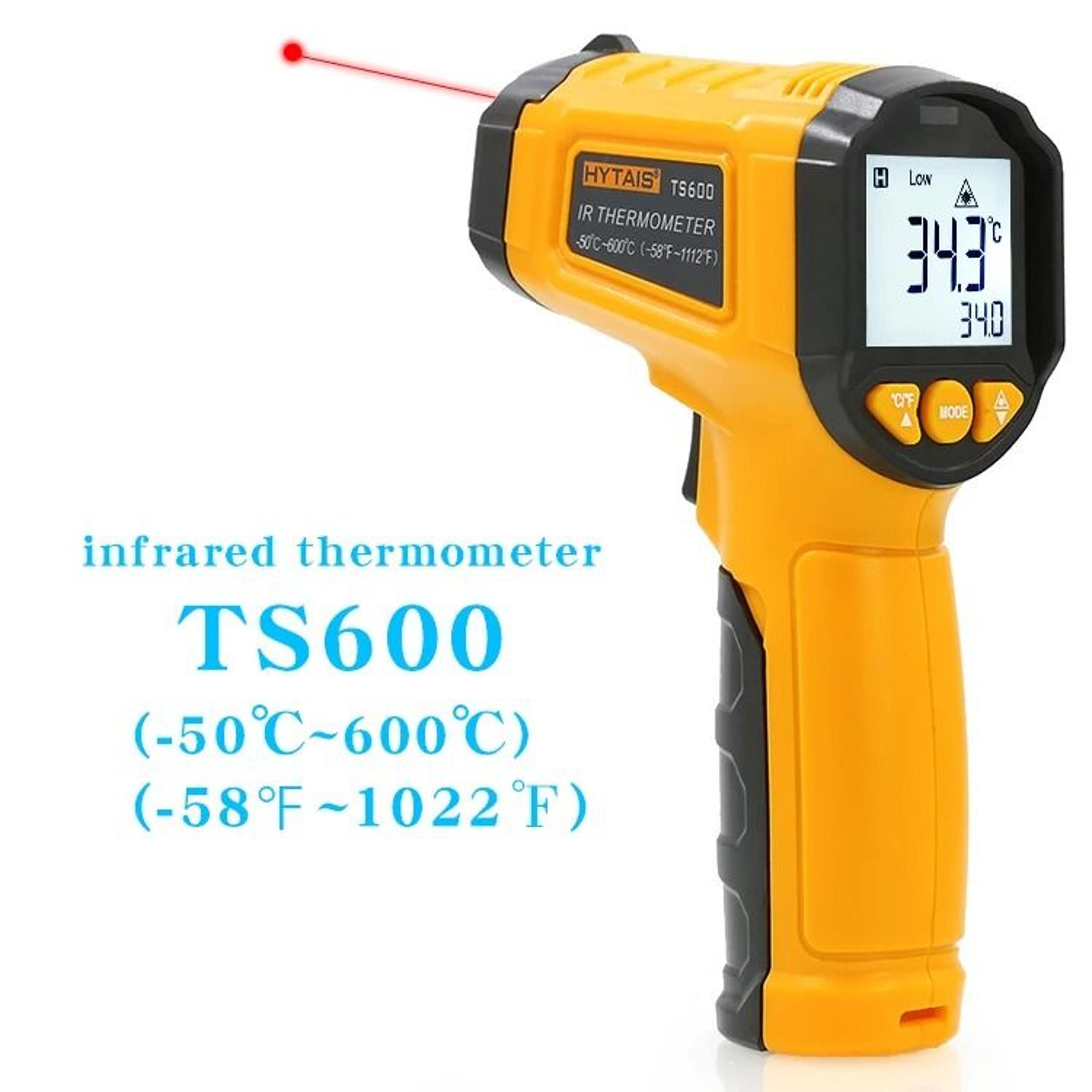 TS380 Infrared Thermometer Gun Non Contact Handheld Industrial Temperature Gauge 2