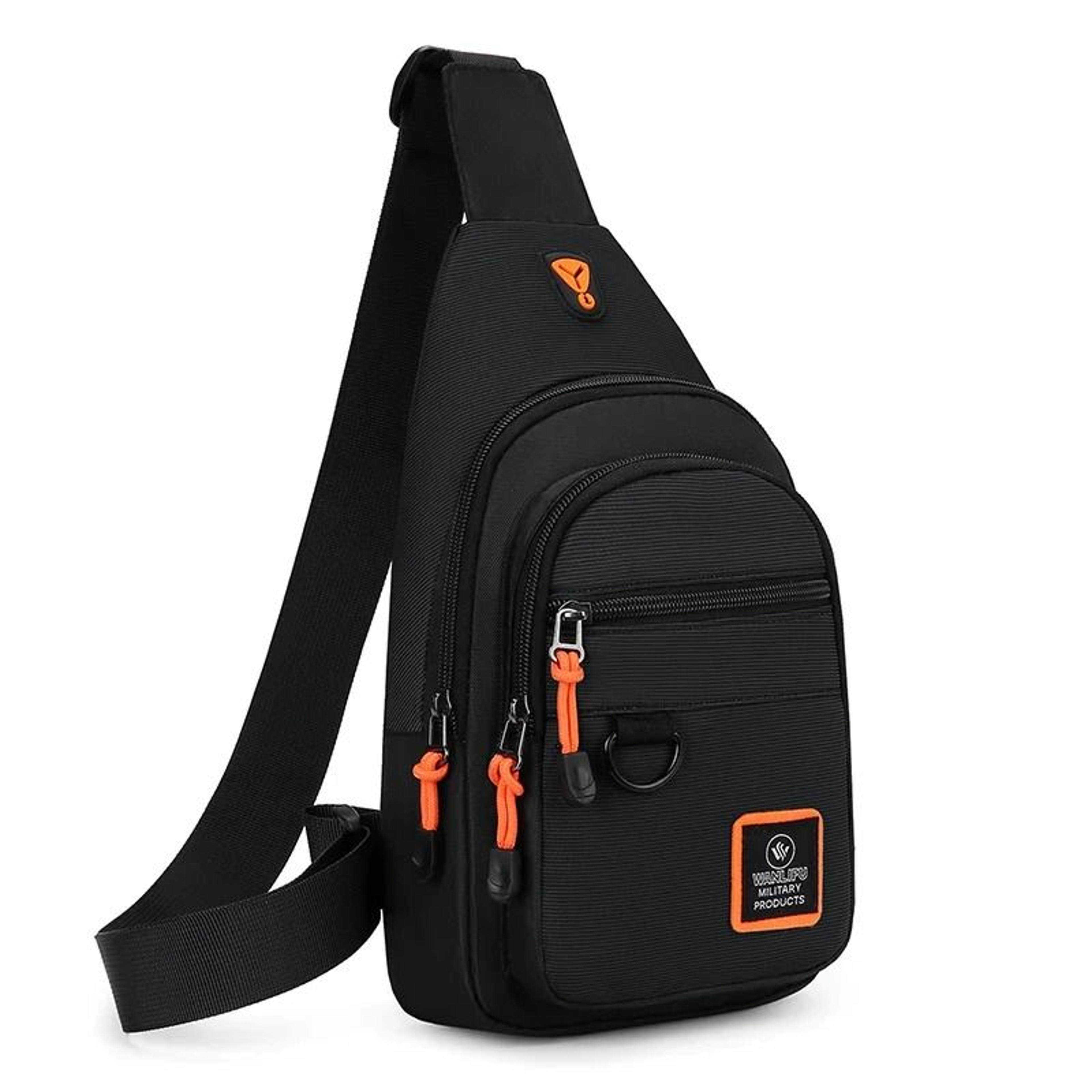 Waterproof Crossbody Bag Mens Chest Bag Outdoor Hiking Shoulder Sling Backpack 1