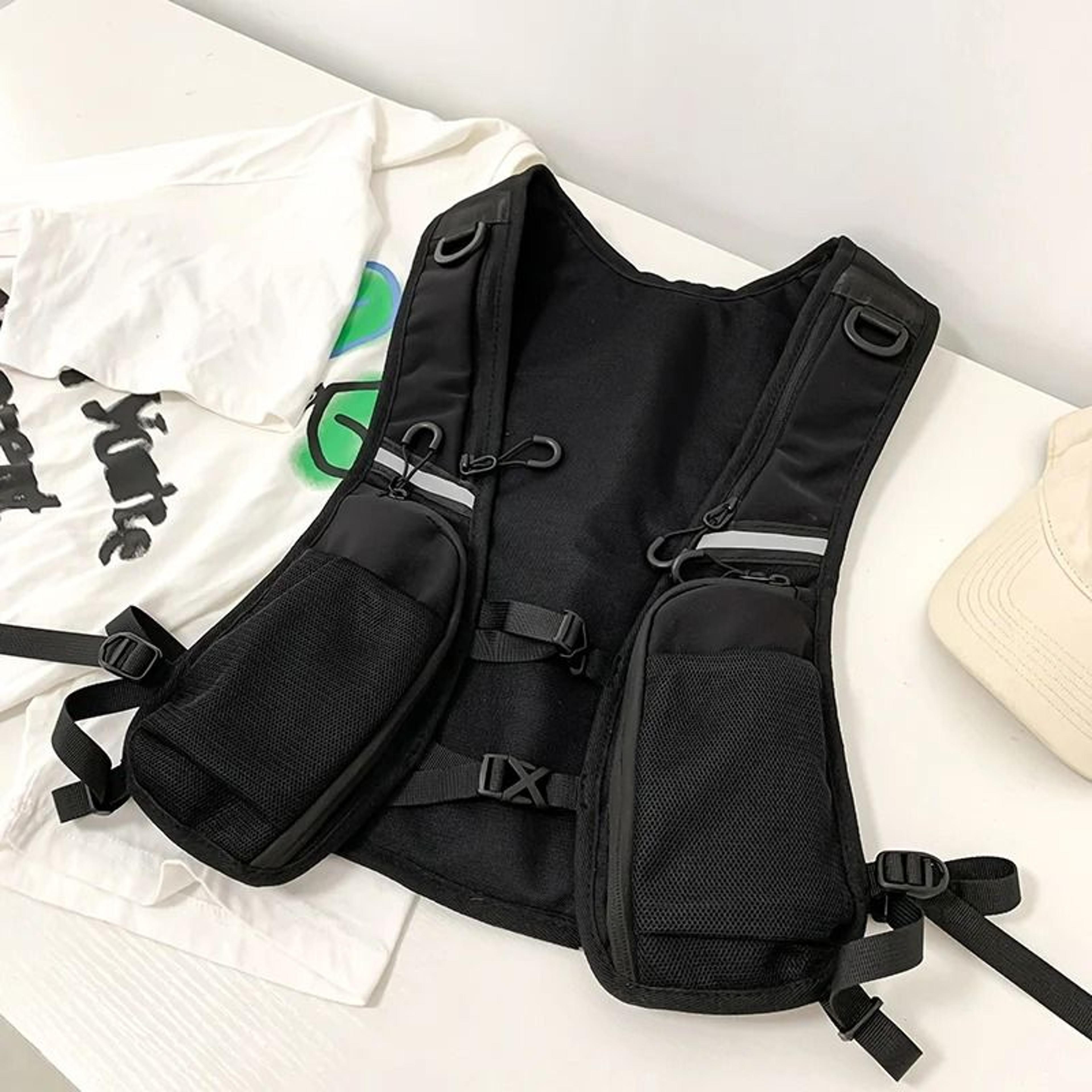 Waterproof Chest Rig Bag Tactical Vest Chest Pack Nylon Streetwear Utility Storage Bag 2