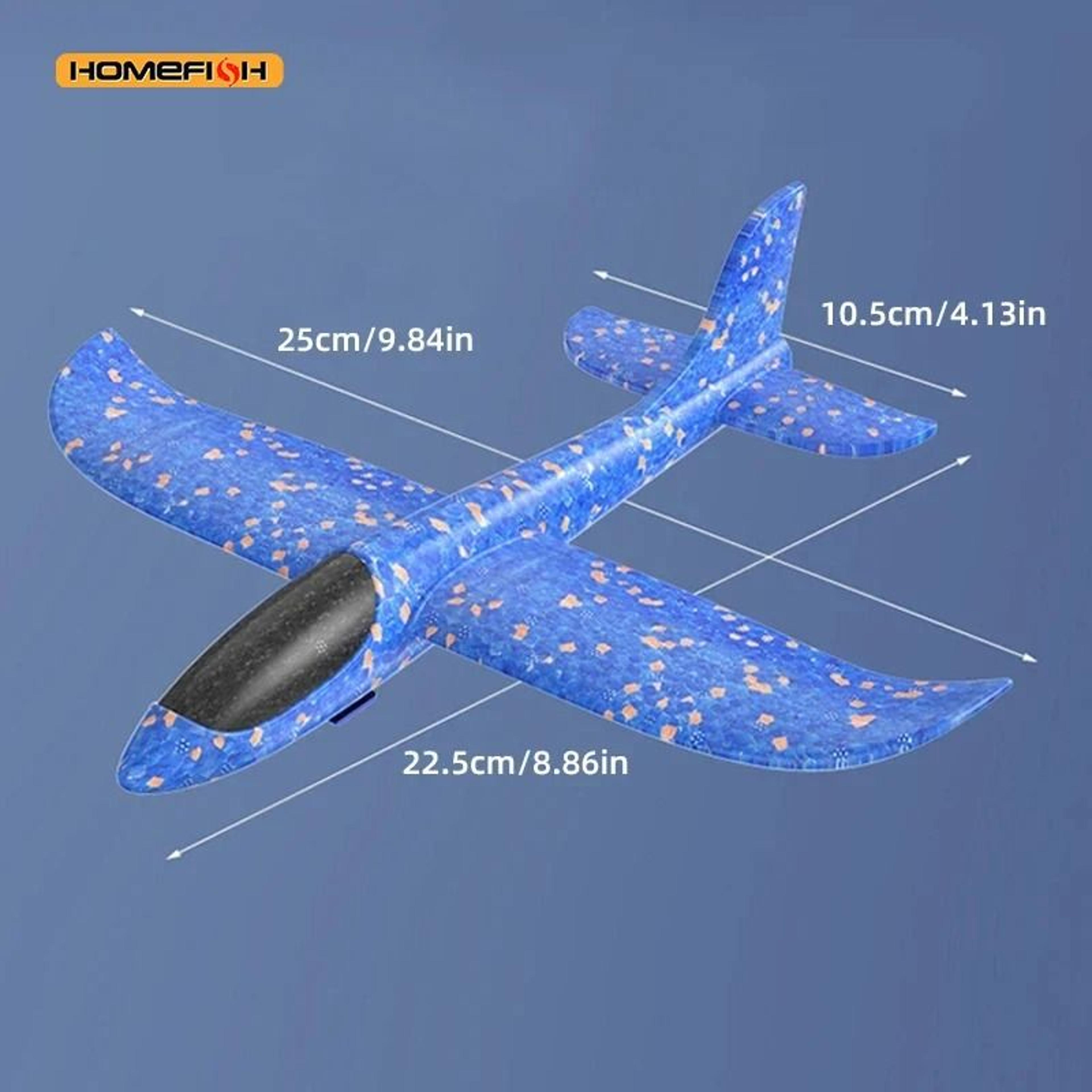 Kids Foam Airplane Toy Glider Plane Launcher For Outdoor Play 5
