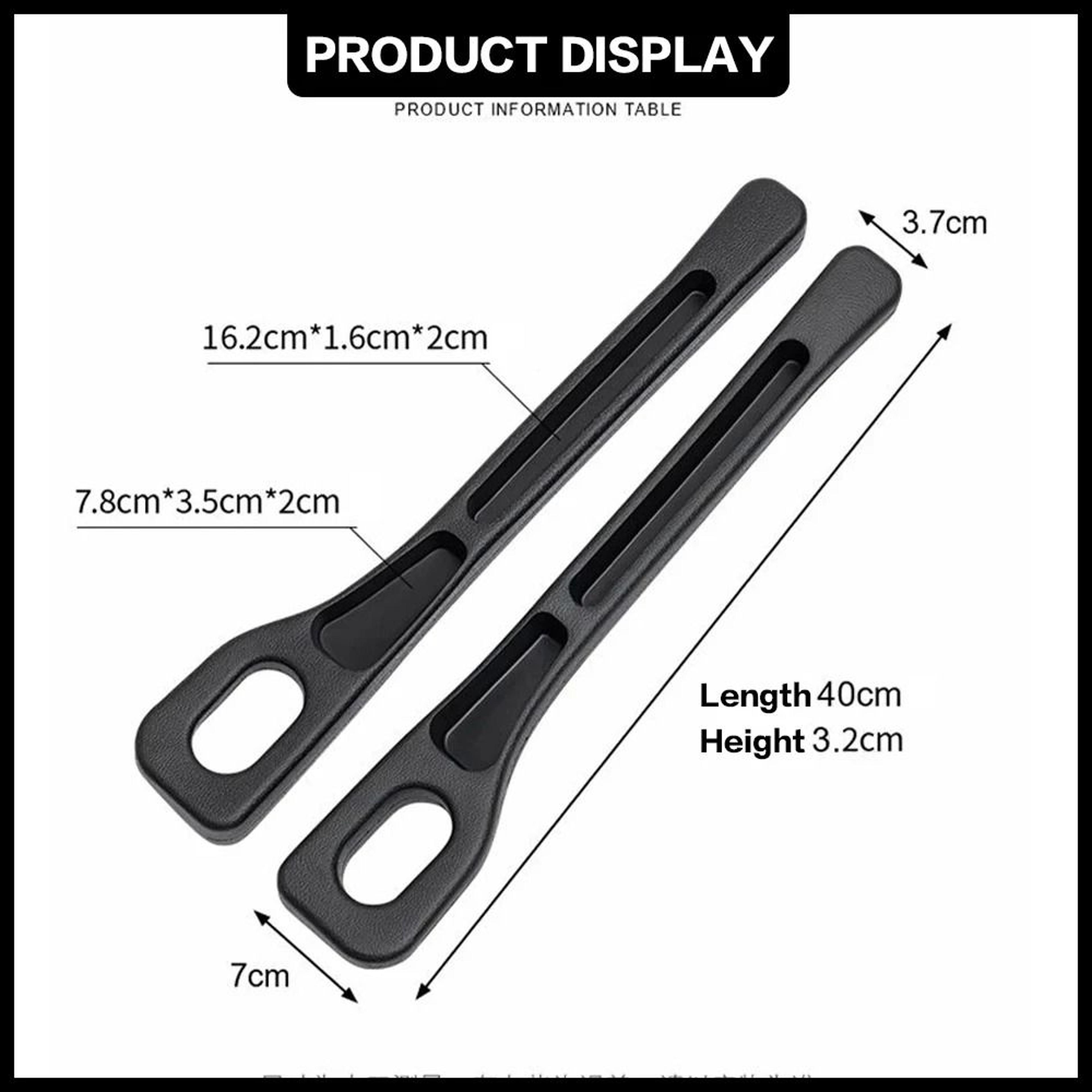 HOMEFISH 2pcs Car Seat Gap Filler Seat Gap Stopper Interior Trim Accessories For Most Vehicles 3