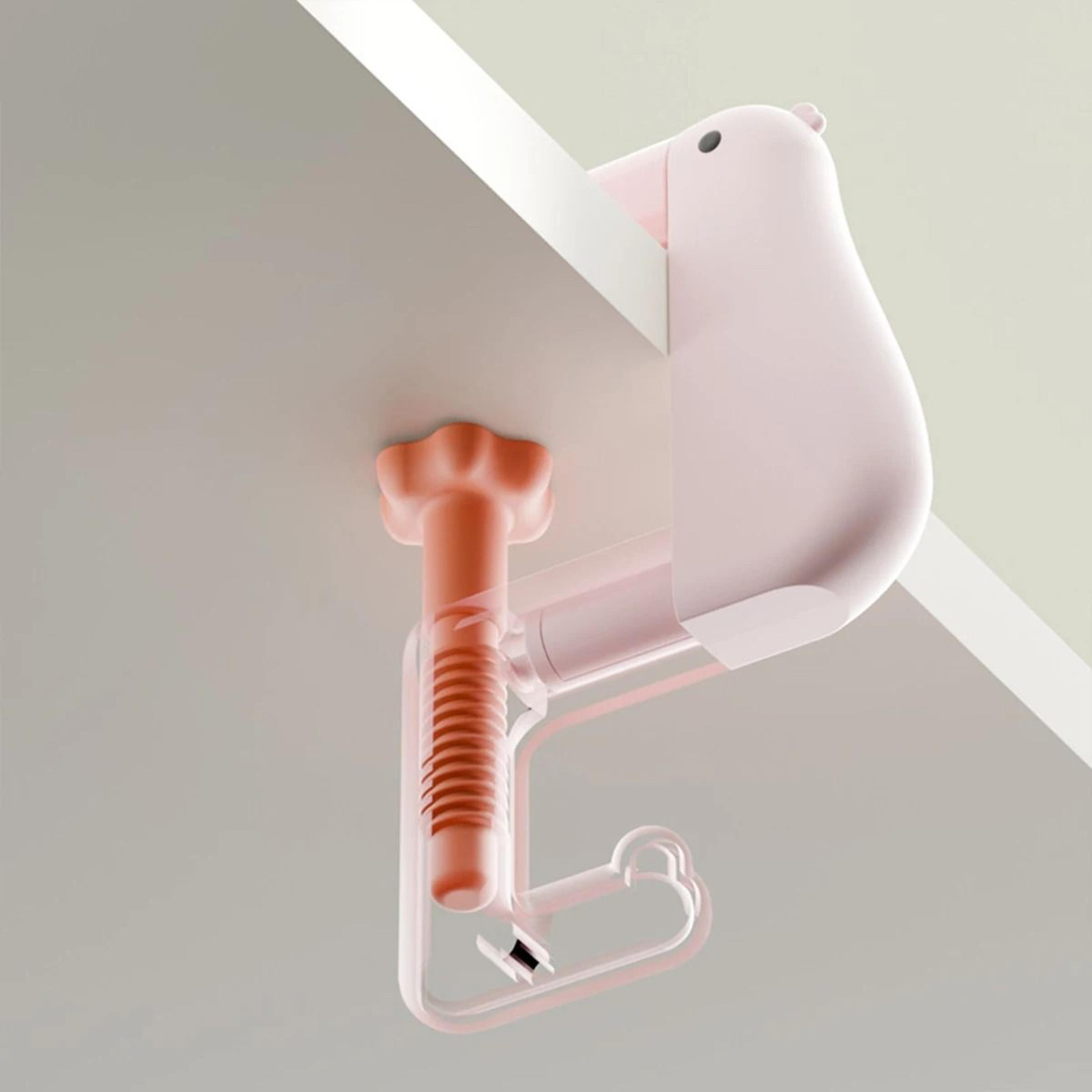 Thinking Duck Portable Bag Hook Table Handbag Hanger Desk Purse Hook No Punch Wall Hanger 11