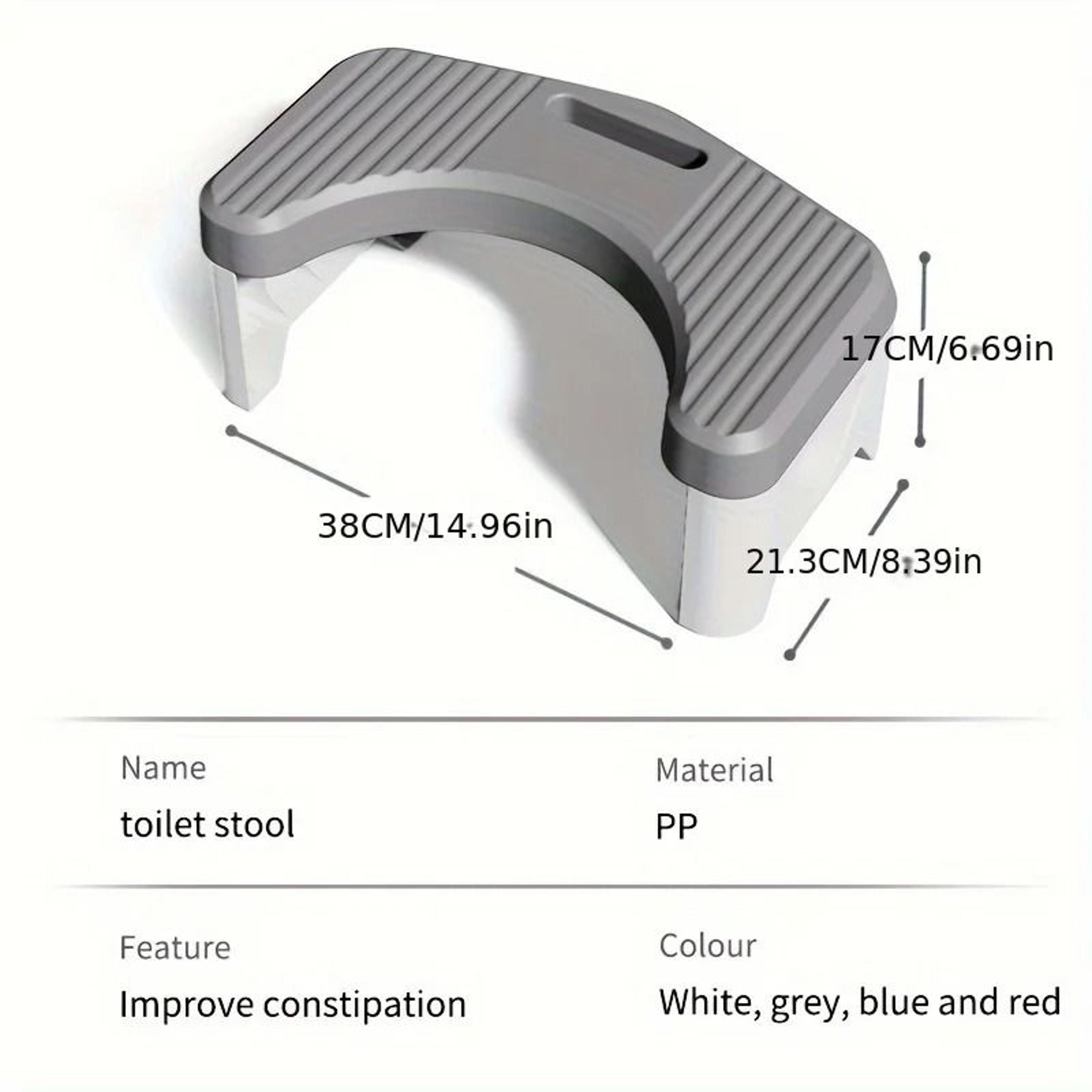 Comfort Toilet Stool Anti Slip Squatting Aid Bathroom Footstool 4