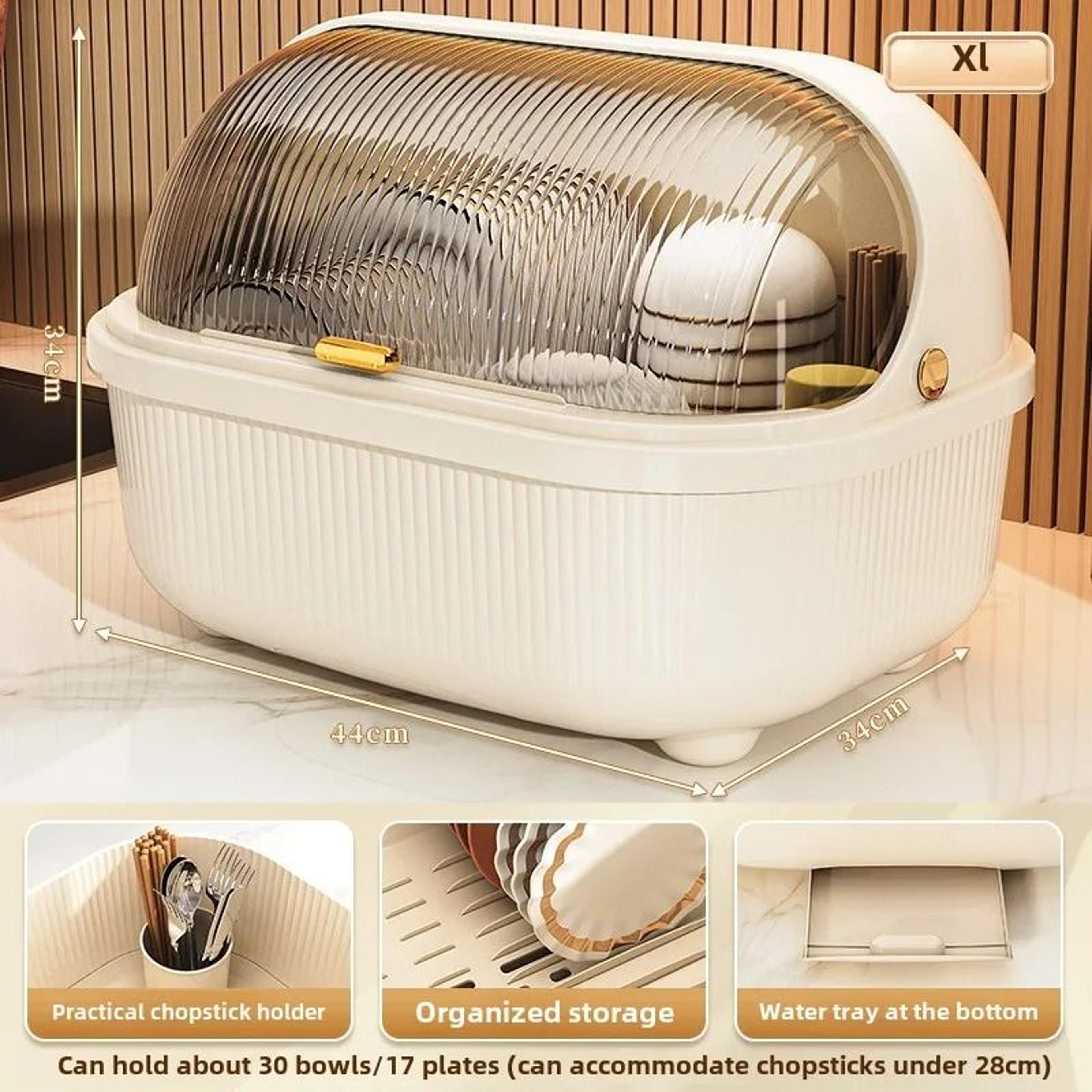 Multifunctional Chopsticks Organizer Dish Drying Rack Kitchen Utensil Holder 3
