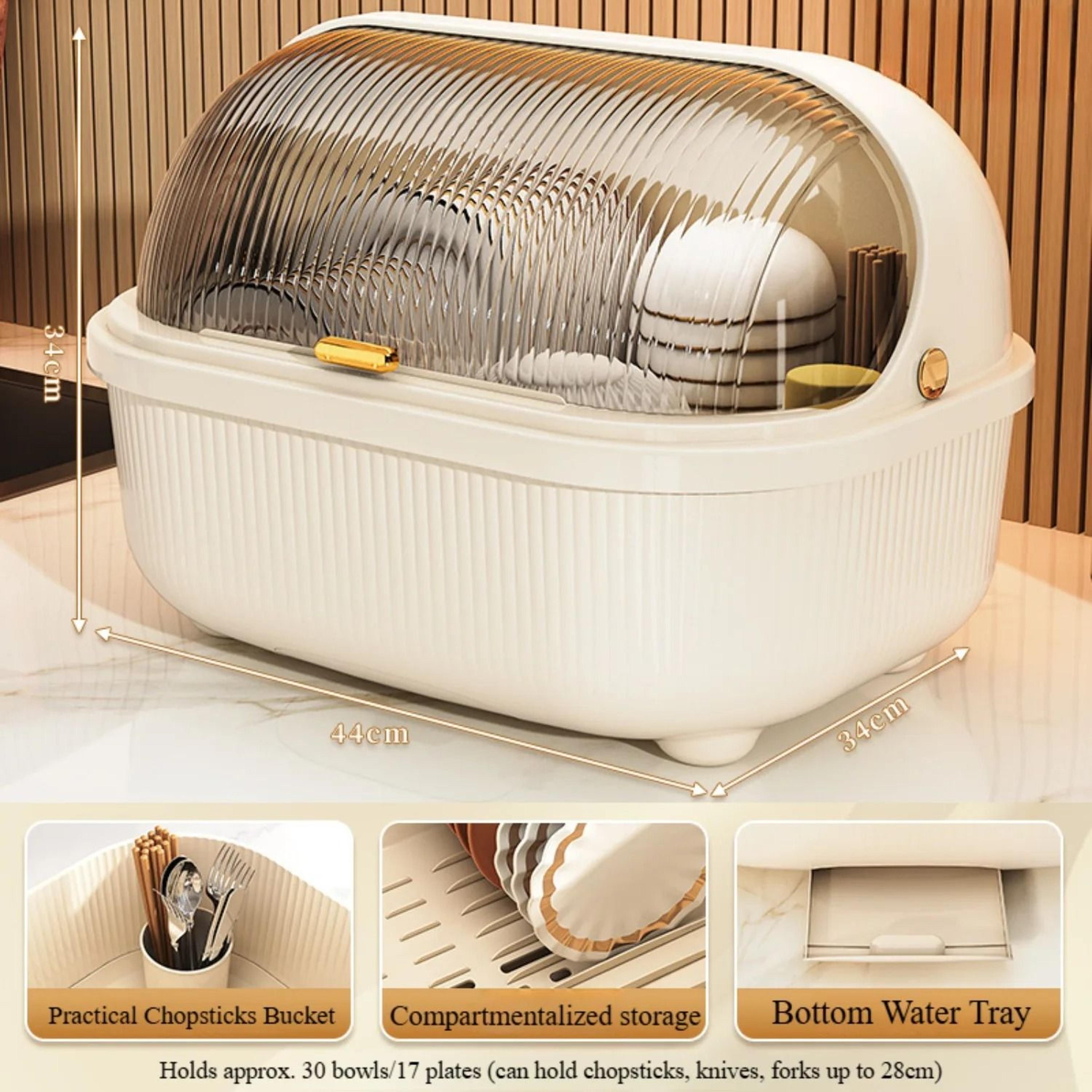 Multifunctional Chopsticks Organizer Dish Drying Rack Kitchen Utensil Holder 0