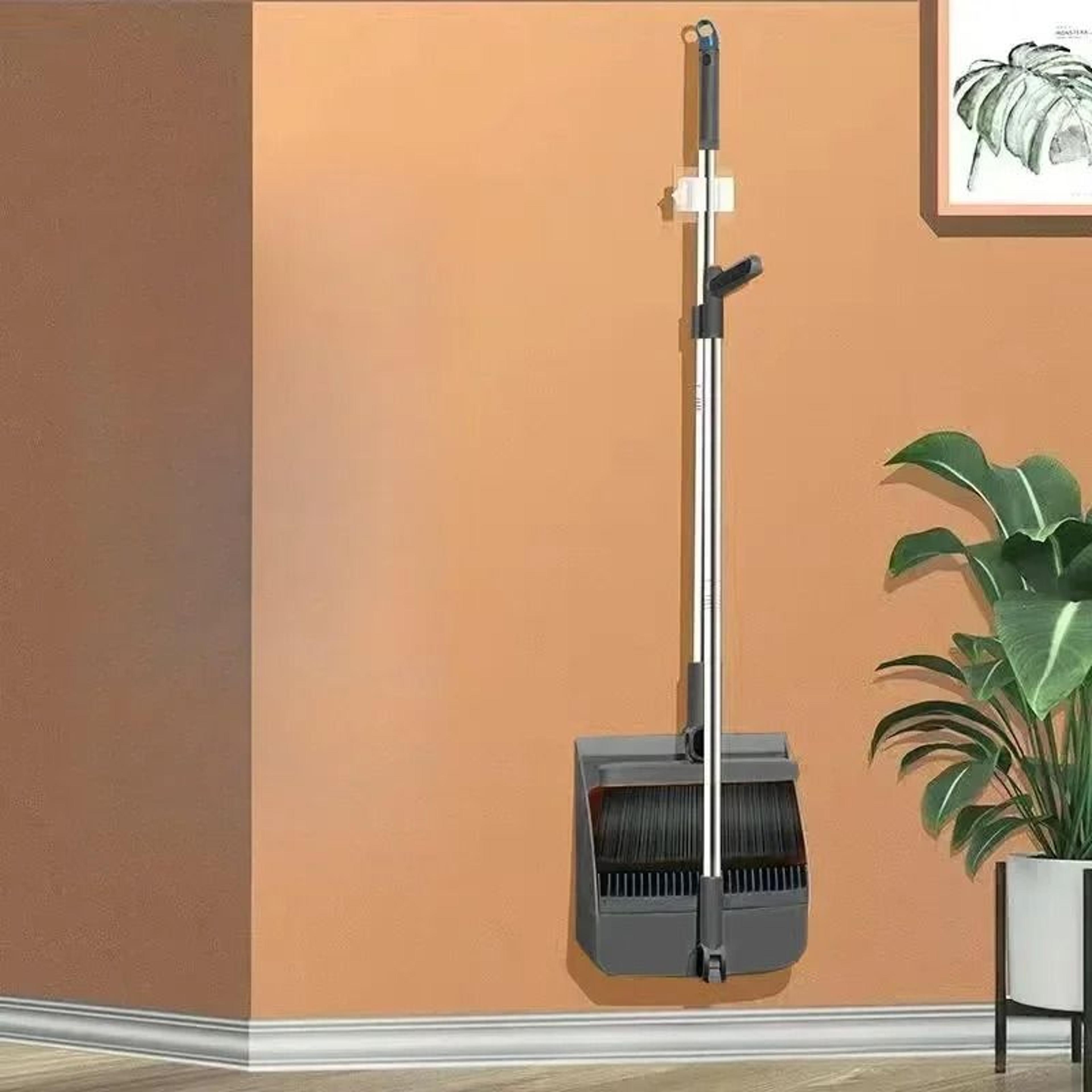 Household Broom And Dustpan Set With Foldable Dustpan Cleaning Tool 3