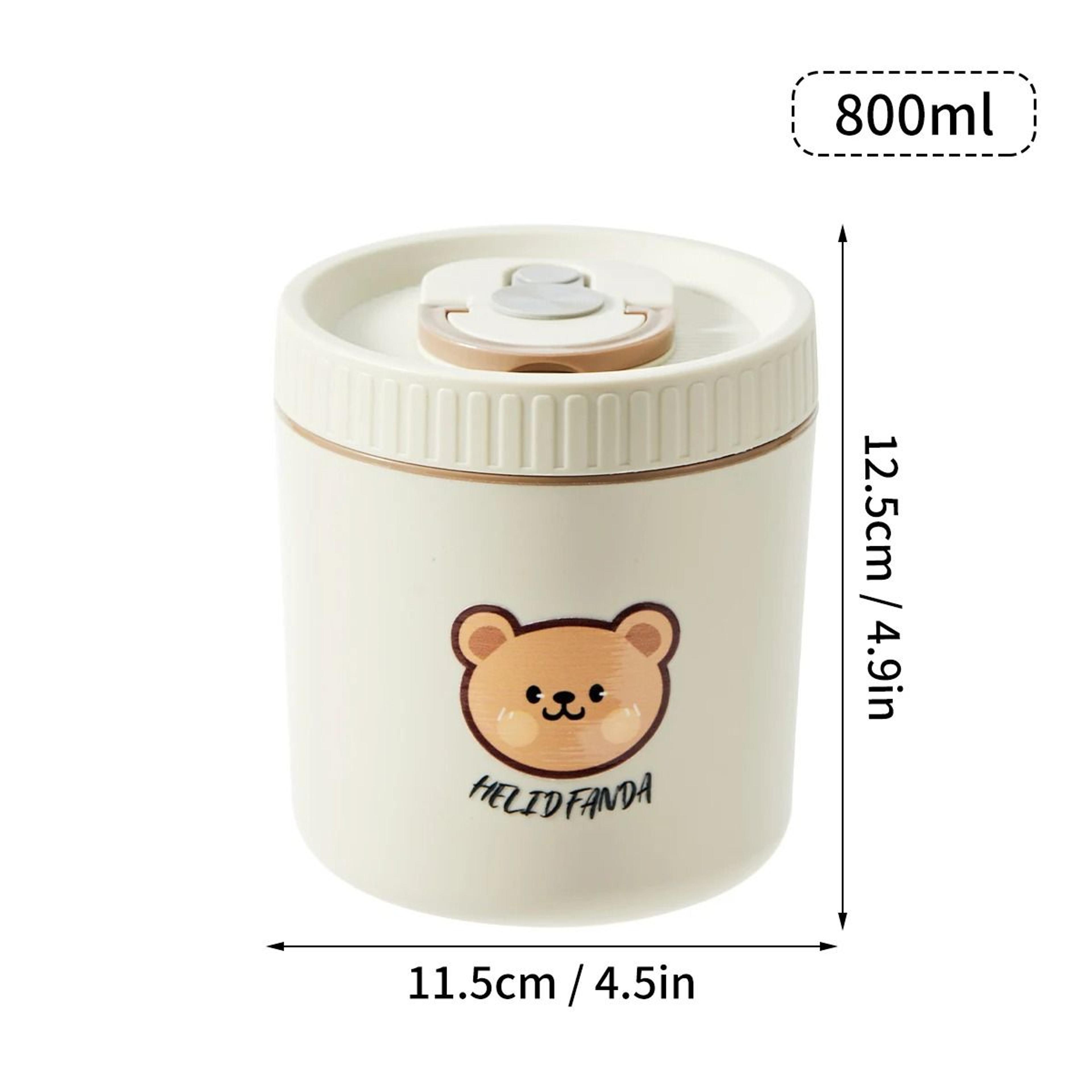Insulated Stainless Steel Thermal Bento Box Leak Proof Portable Lunch Container 2
