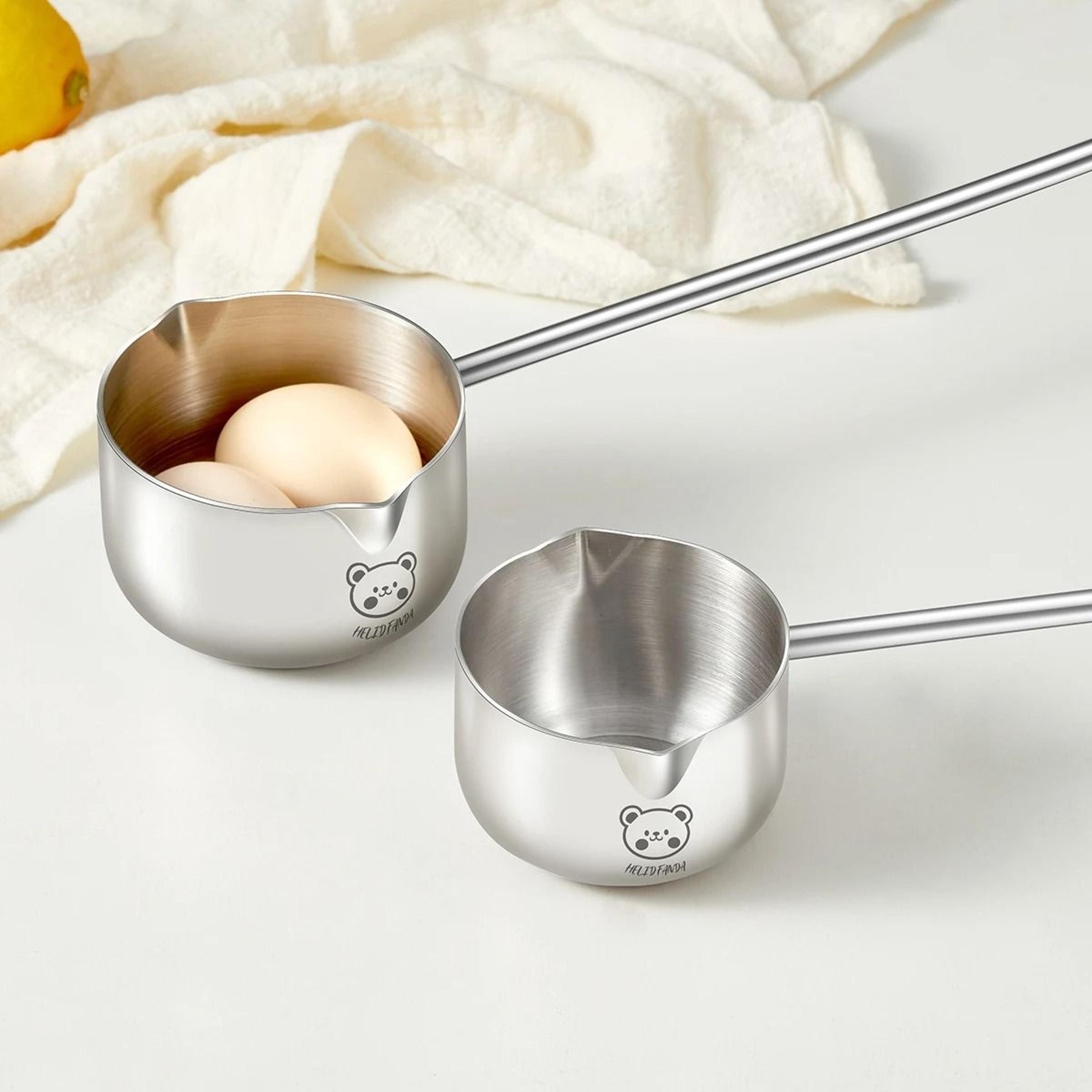 Stainless Steel Sauce Spoon Long Handle Anti Scalding Hot Oil Ladle 5