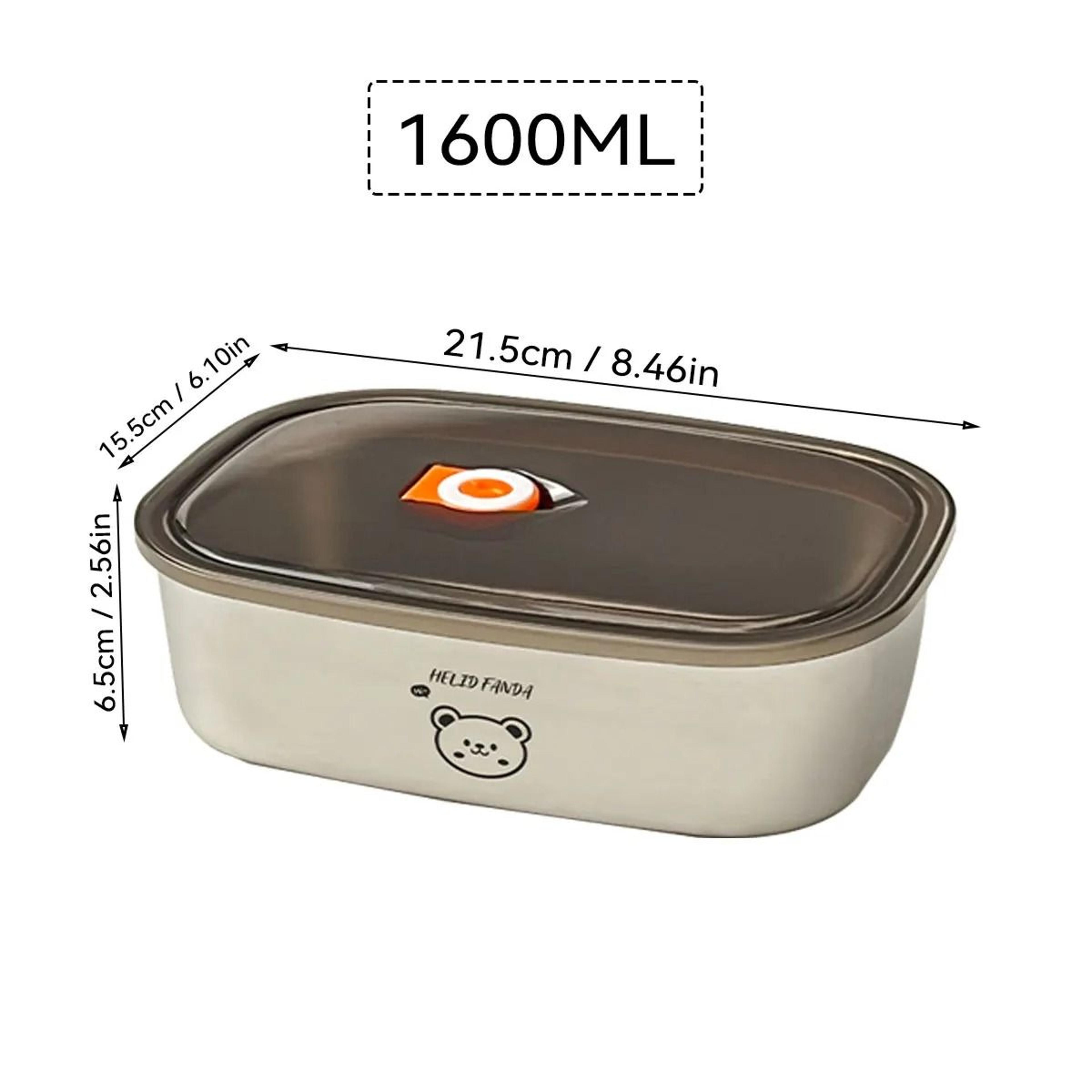 Stainless Steel Sealed Lunch Container Portable Bento Box For Kids And Students 2