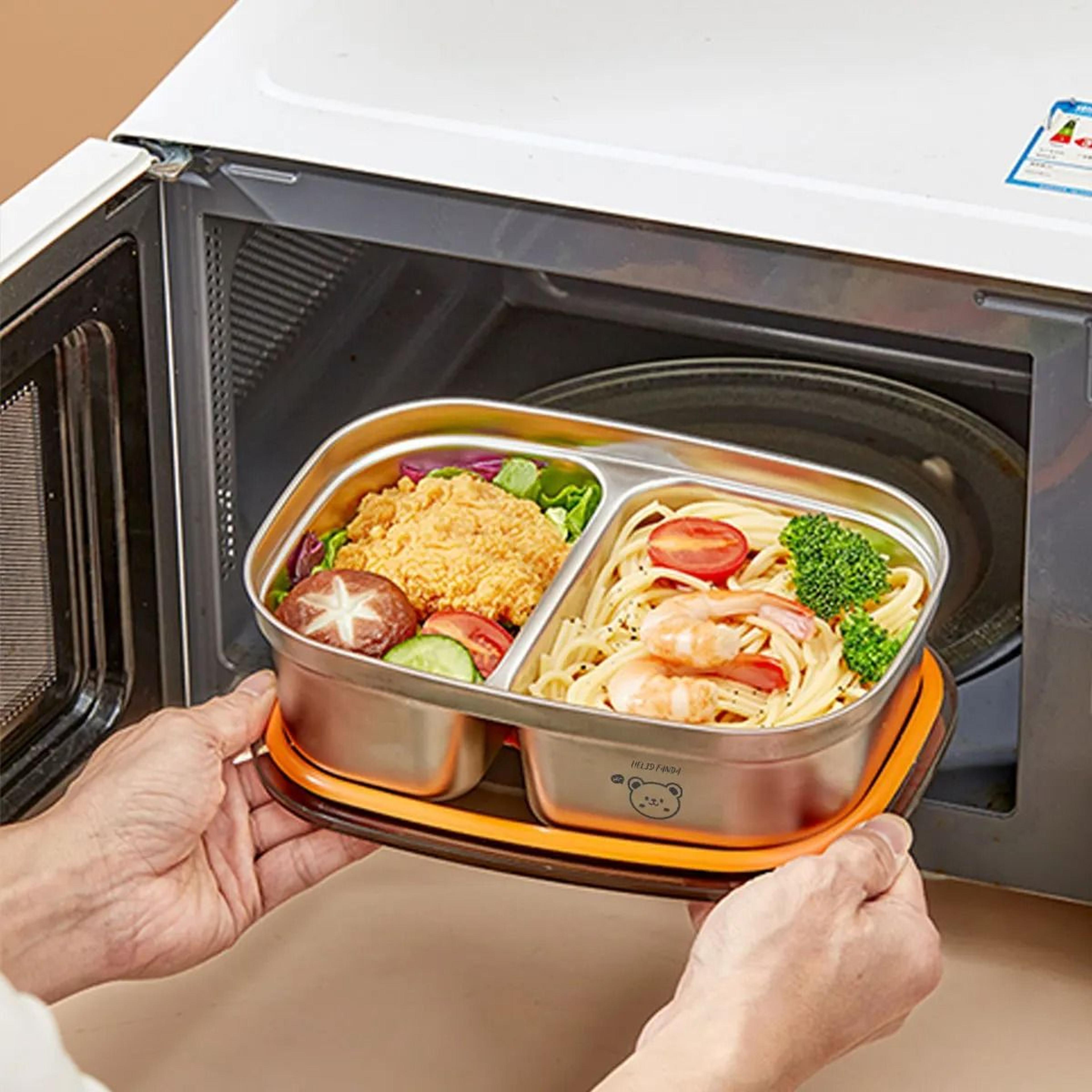 Stainless Steel Sealed Lunch Container Portable Bento Box For Kids And Students 7