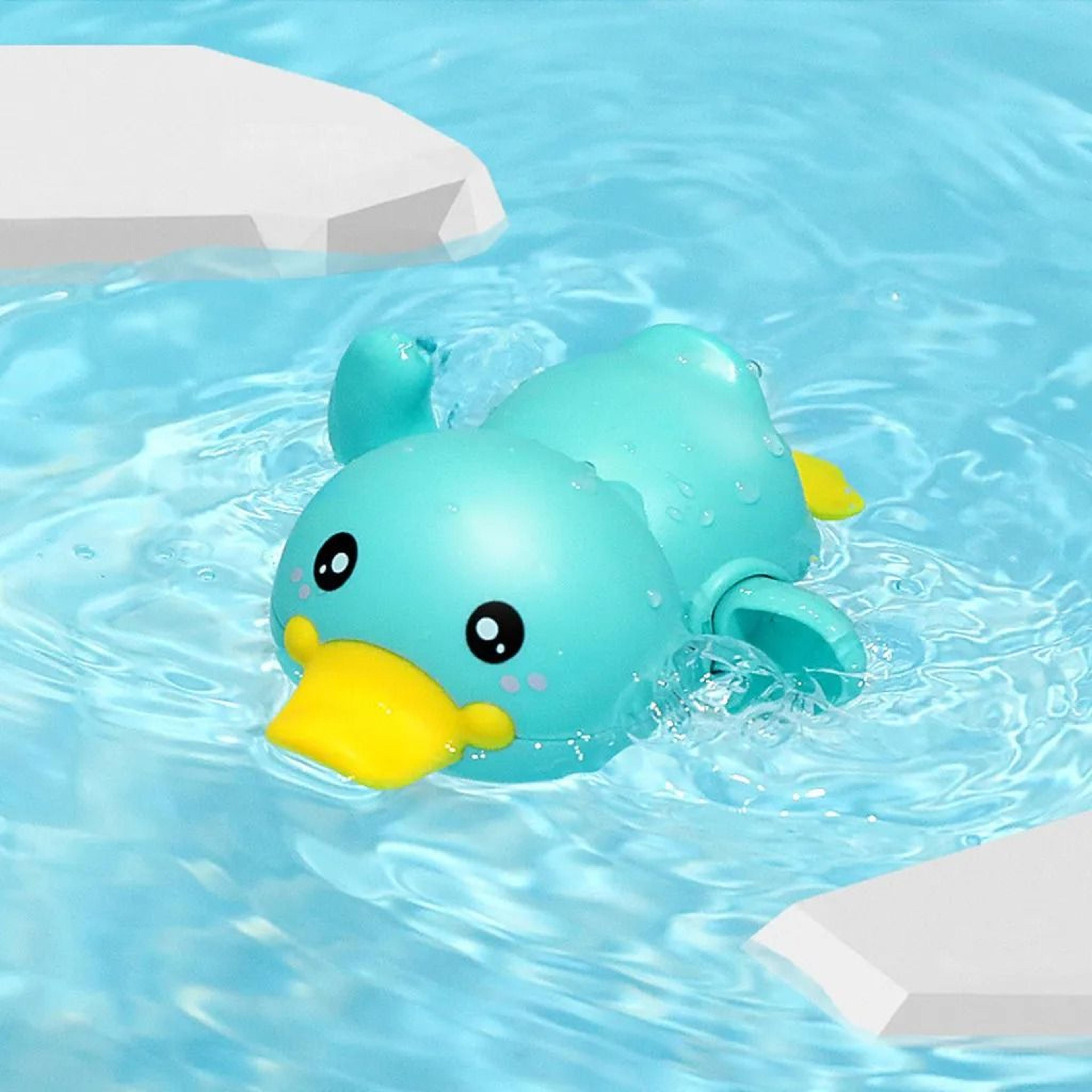 Clockwork Swimming Bath Toy Turtle And Whale Water Toy For Babies And Kids 4