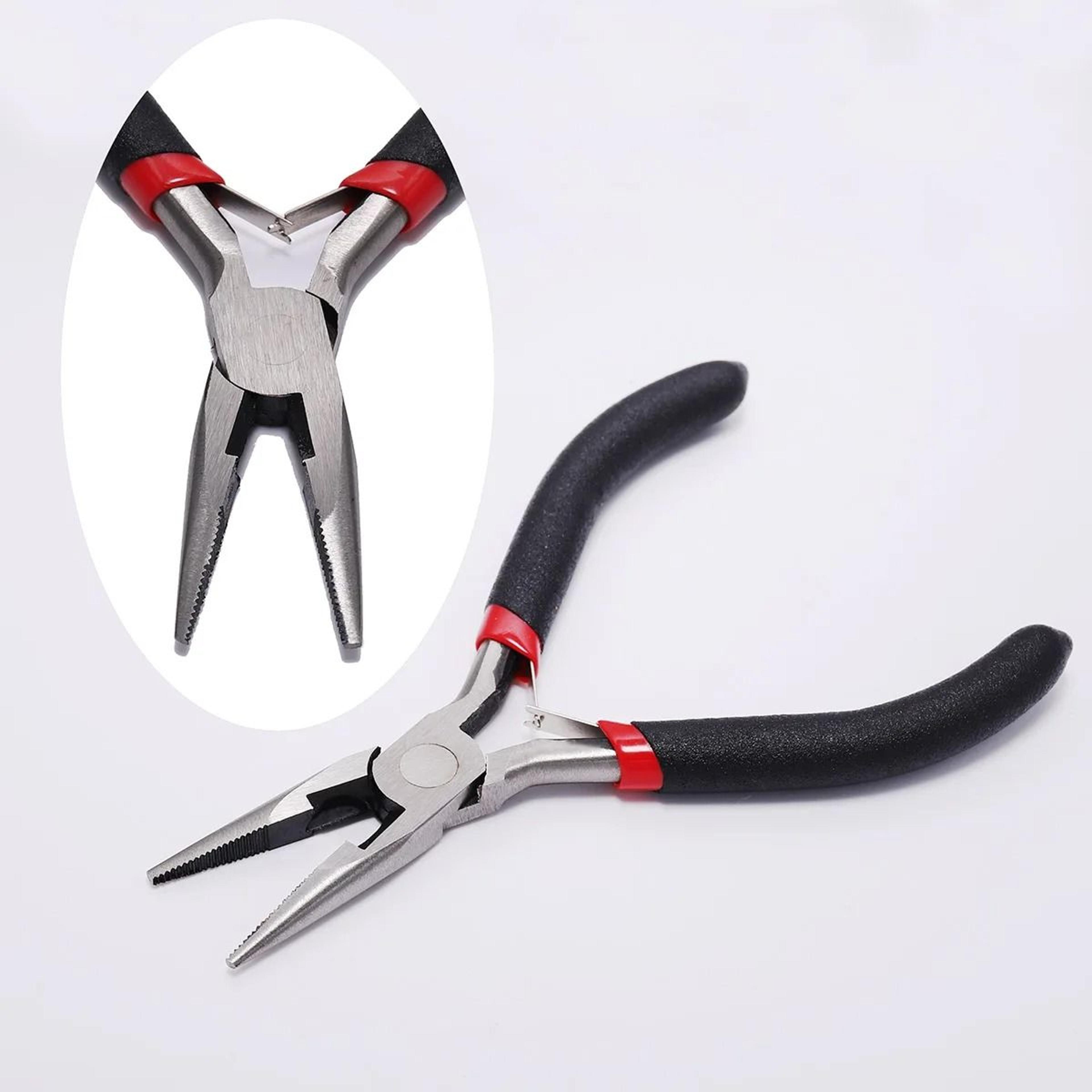 Carbon Hardened Steel Round Nose End Cutting Jewelry Making Pliers Tool 6
