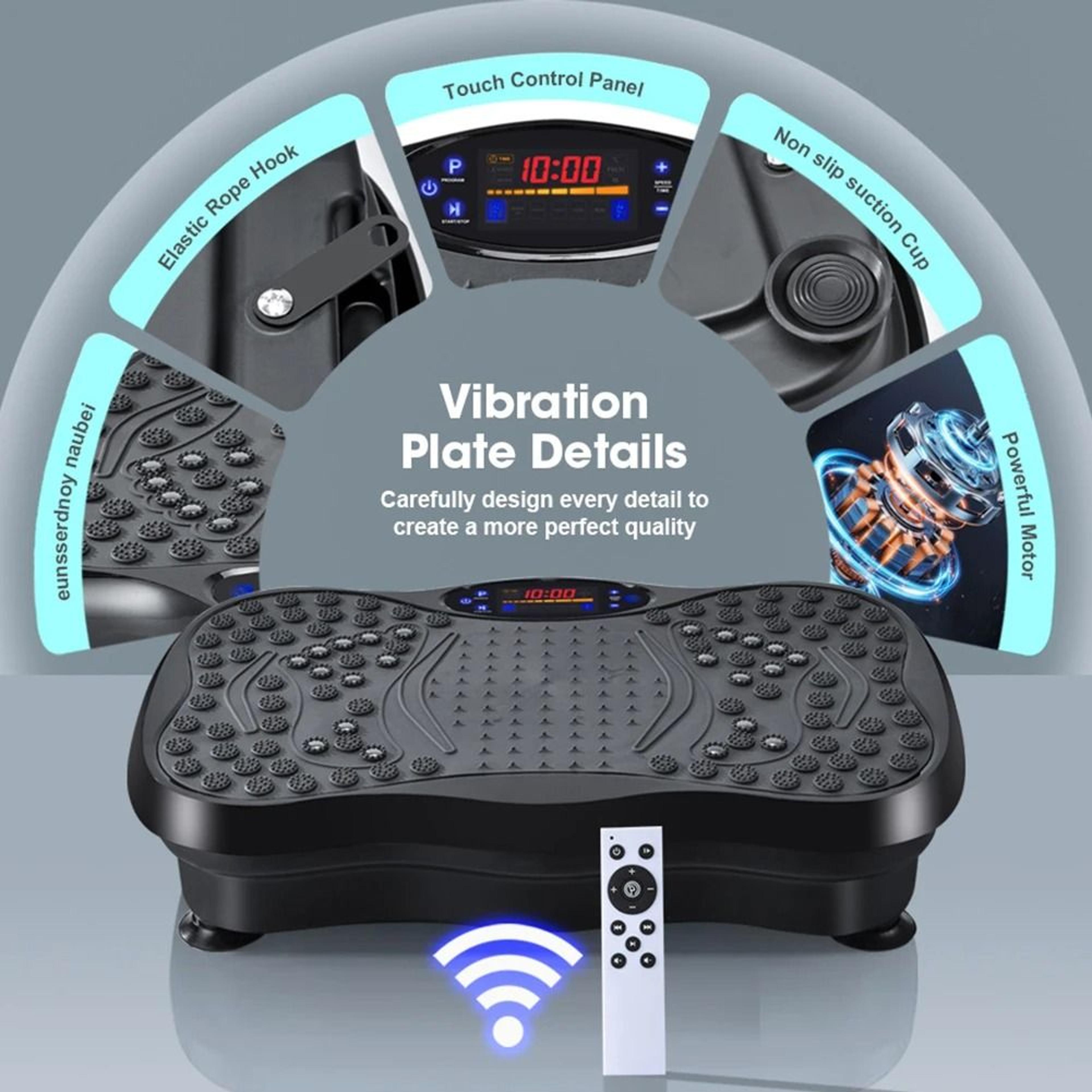Whole Body Vibration Plate Machine For Fat Burning And Muscle Training 0