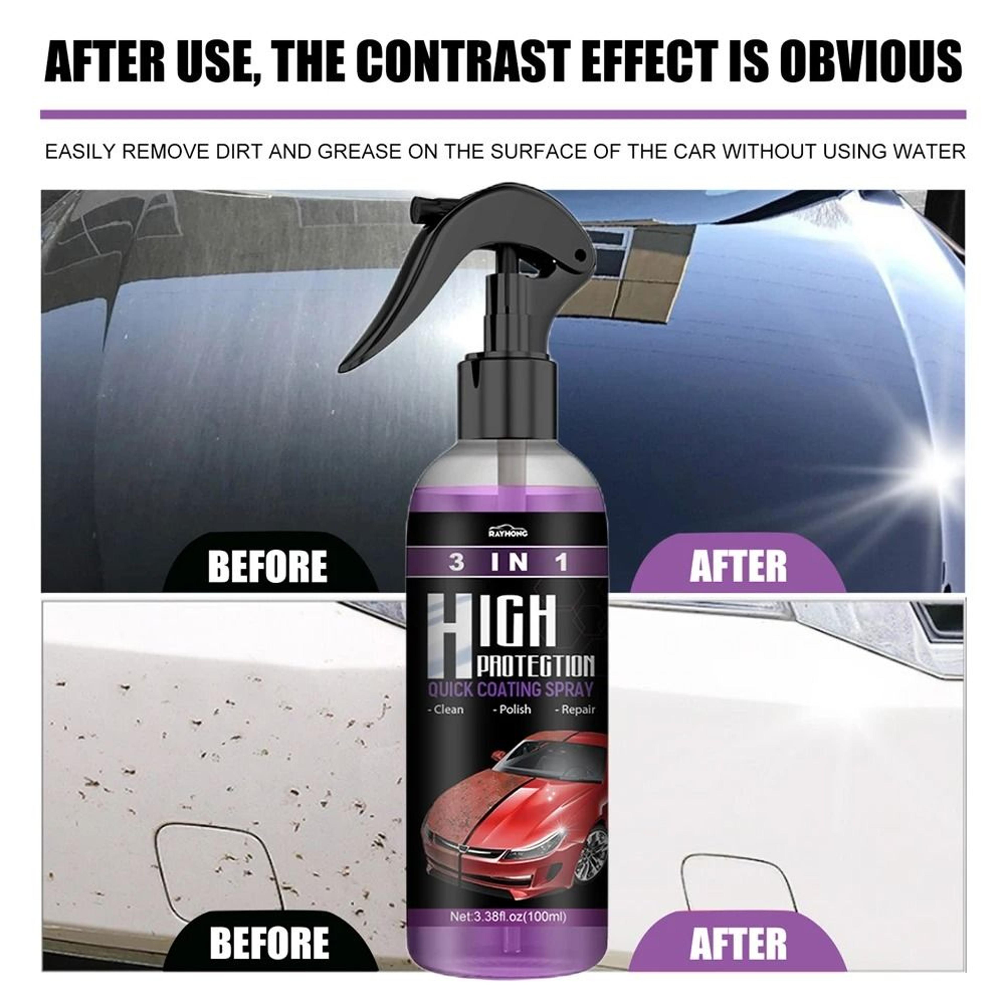 3 In 1 Ceramic Coating Spray Nano Ceramic Car Scratch Restorer 11