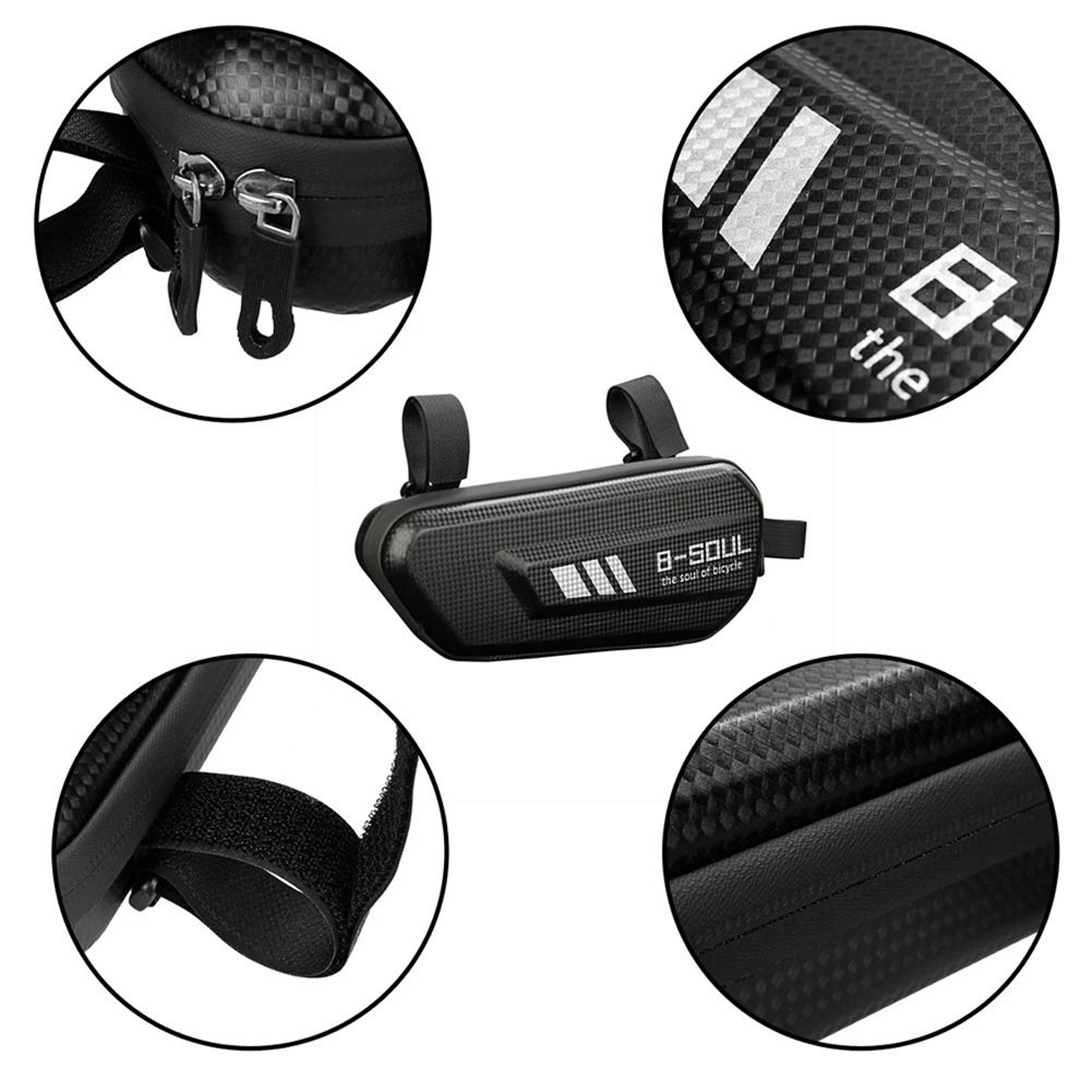B SOUL Waterproof Motorcycle Side Bag EVA Hard Shell Hanging Bag 0