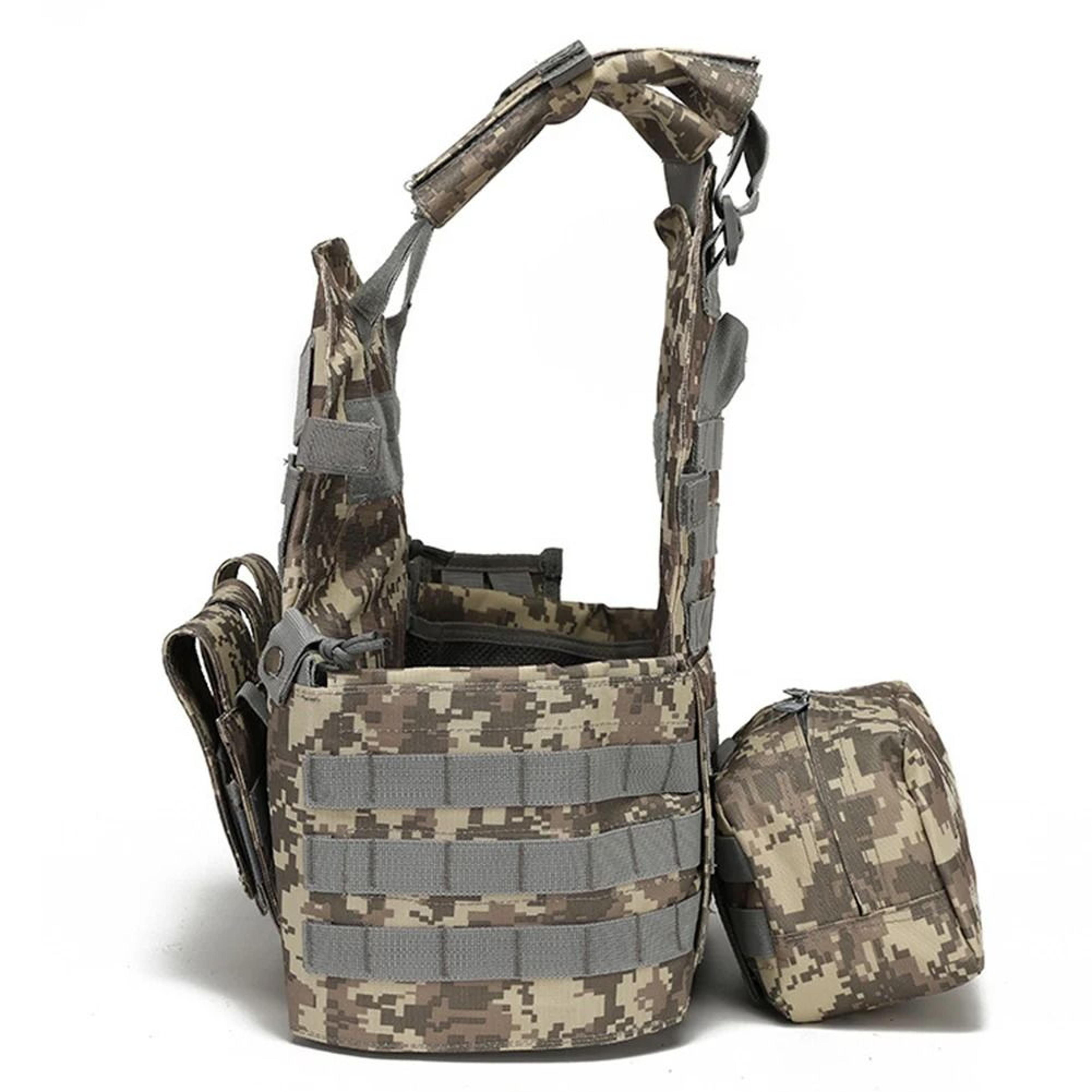 Adjustable Tactical Hunting Vest MOLLE Chest Vest Camouflage Outdoor Waistcoat 9