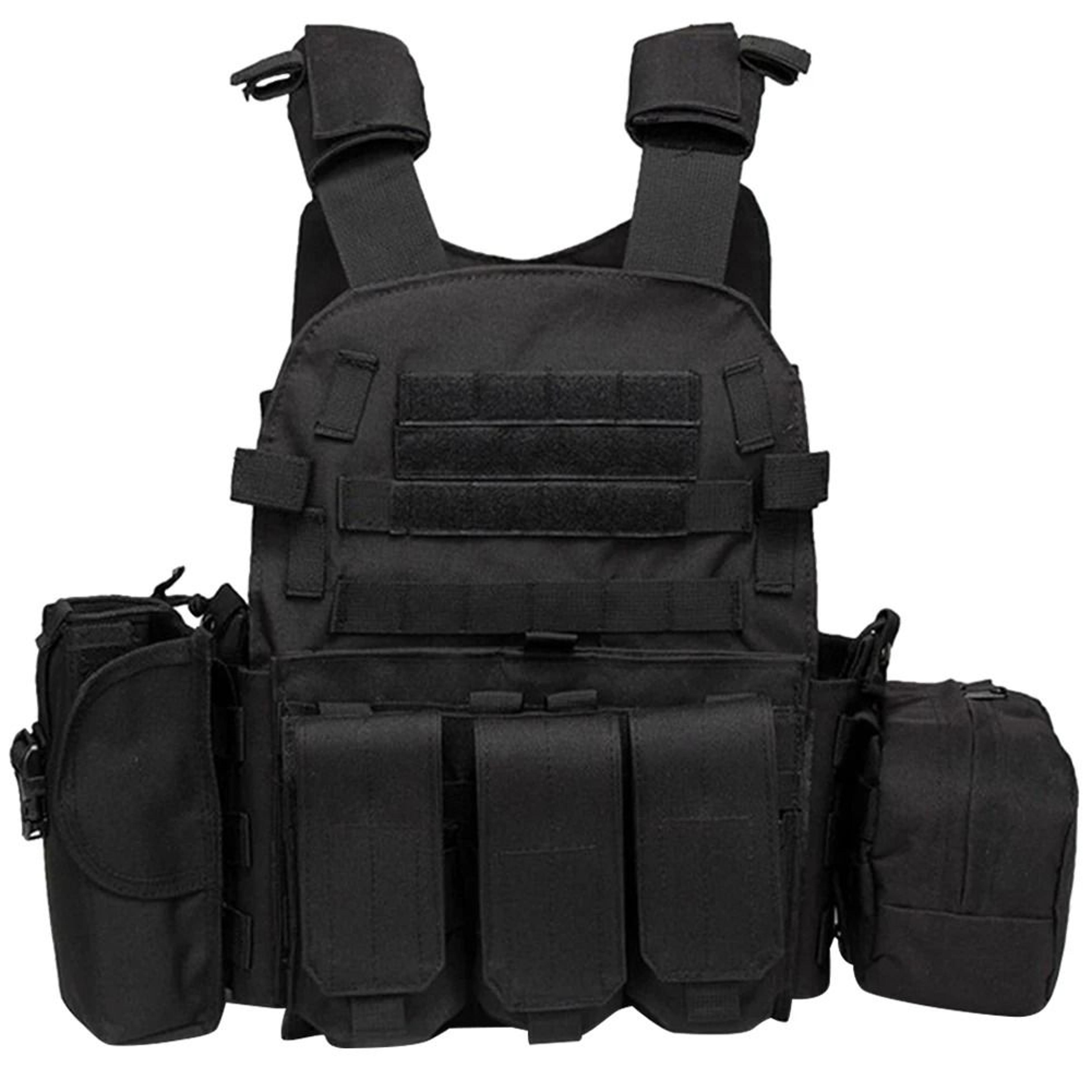 Adjustable Tactical Hunting Vest MOLLE Chest Vest Camouflage Outdoor Waistcoat 3