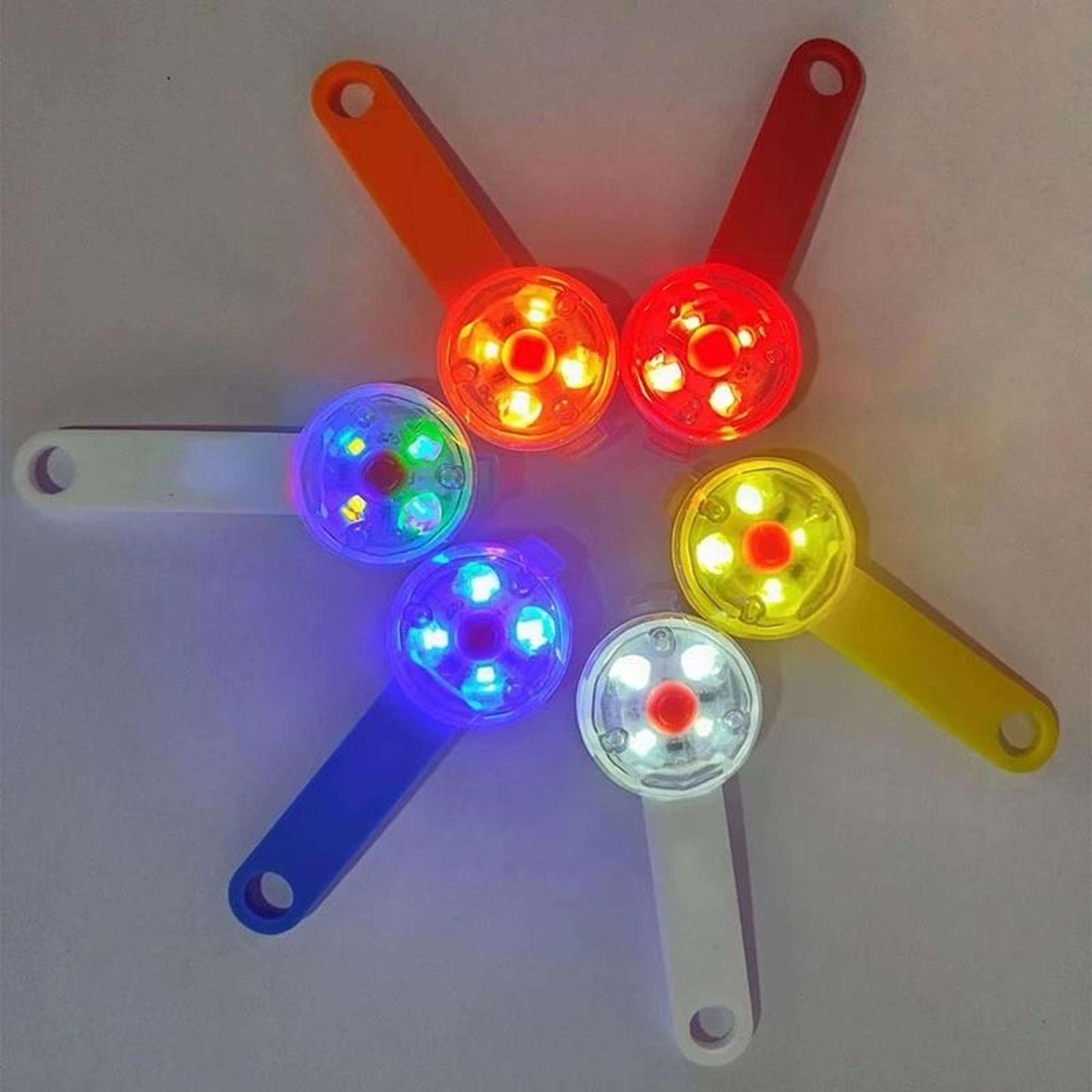 Rechargeable LED Dog Collar Light Night Safety Flash Pendantc 10