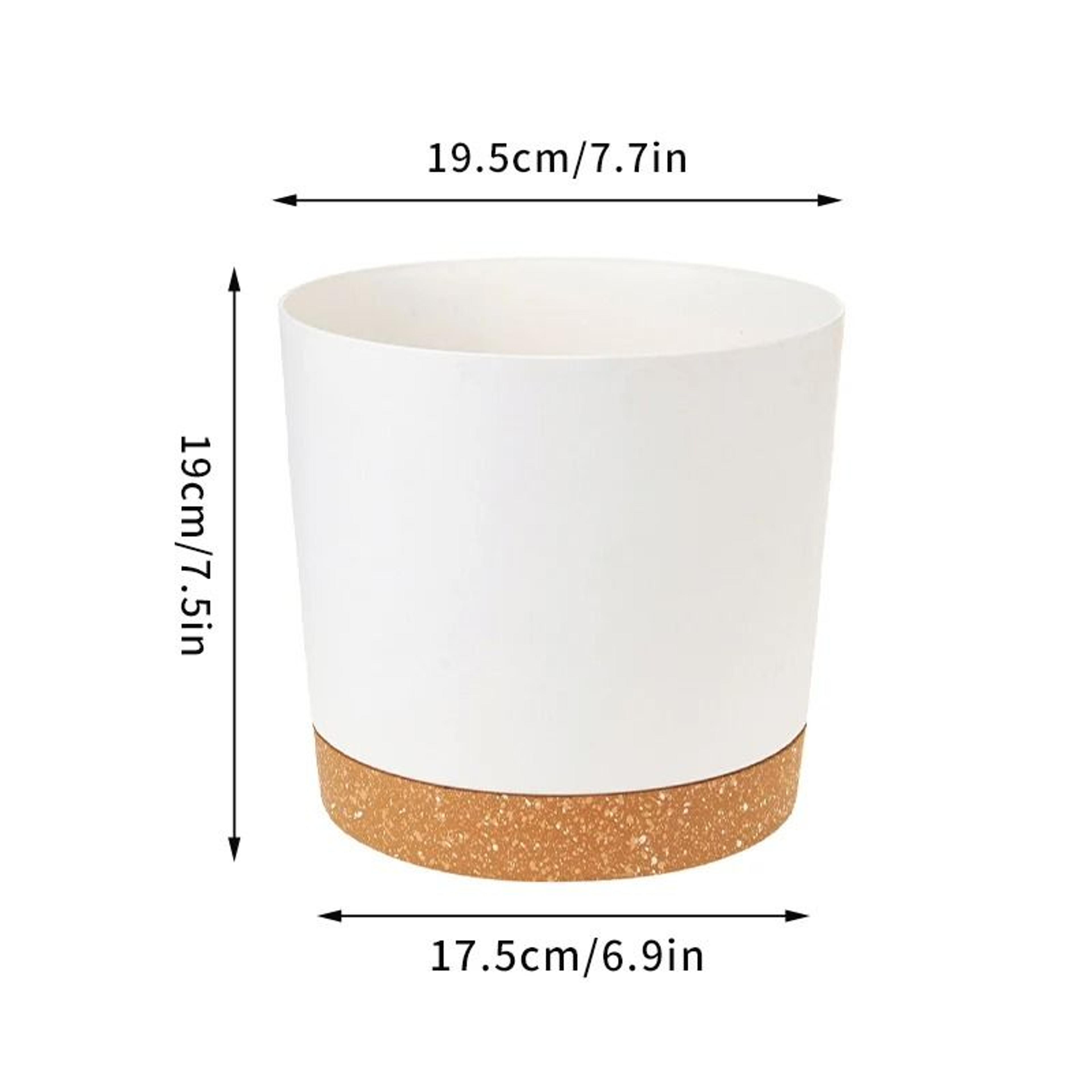 Self Watering Plant Pots Automatic Bottom Watering Planters With Saucer 2