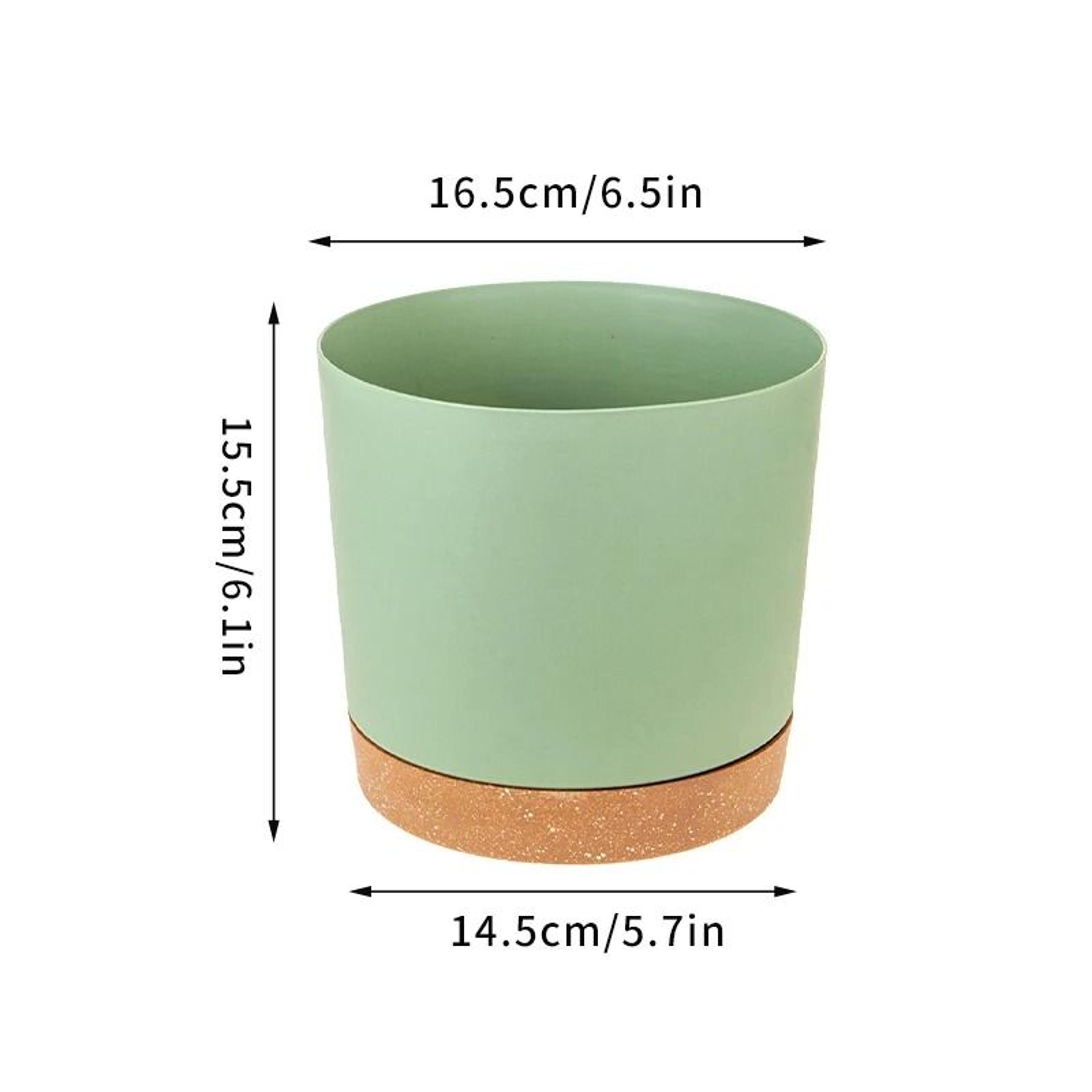 Self Watering Plant Pots Automatic Bottom Watering Planters With Saucer 7