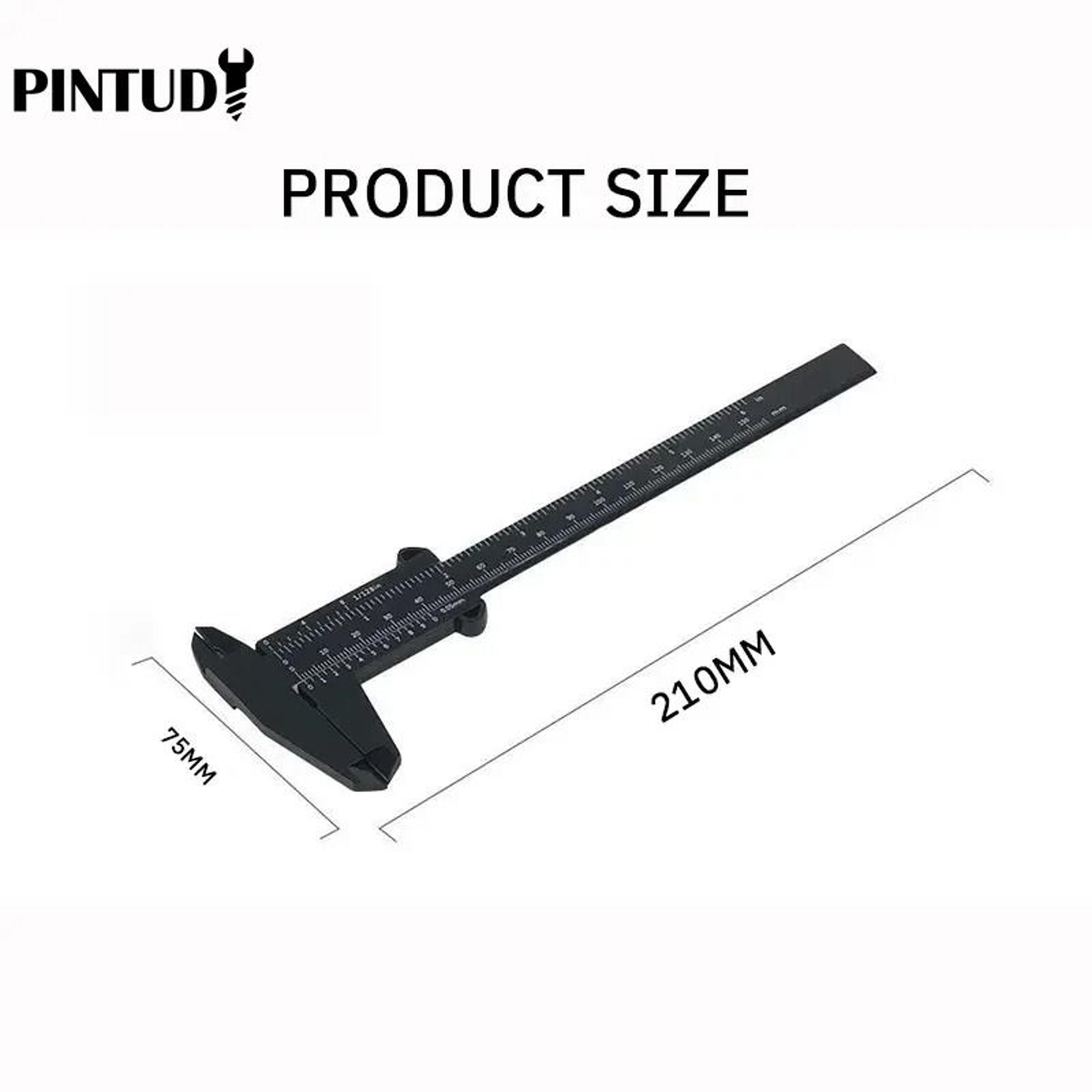 Digital Vernier Caliper 0 To 150mm Lightweight Plastic Measuring Tool 5