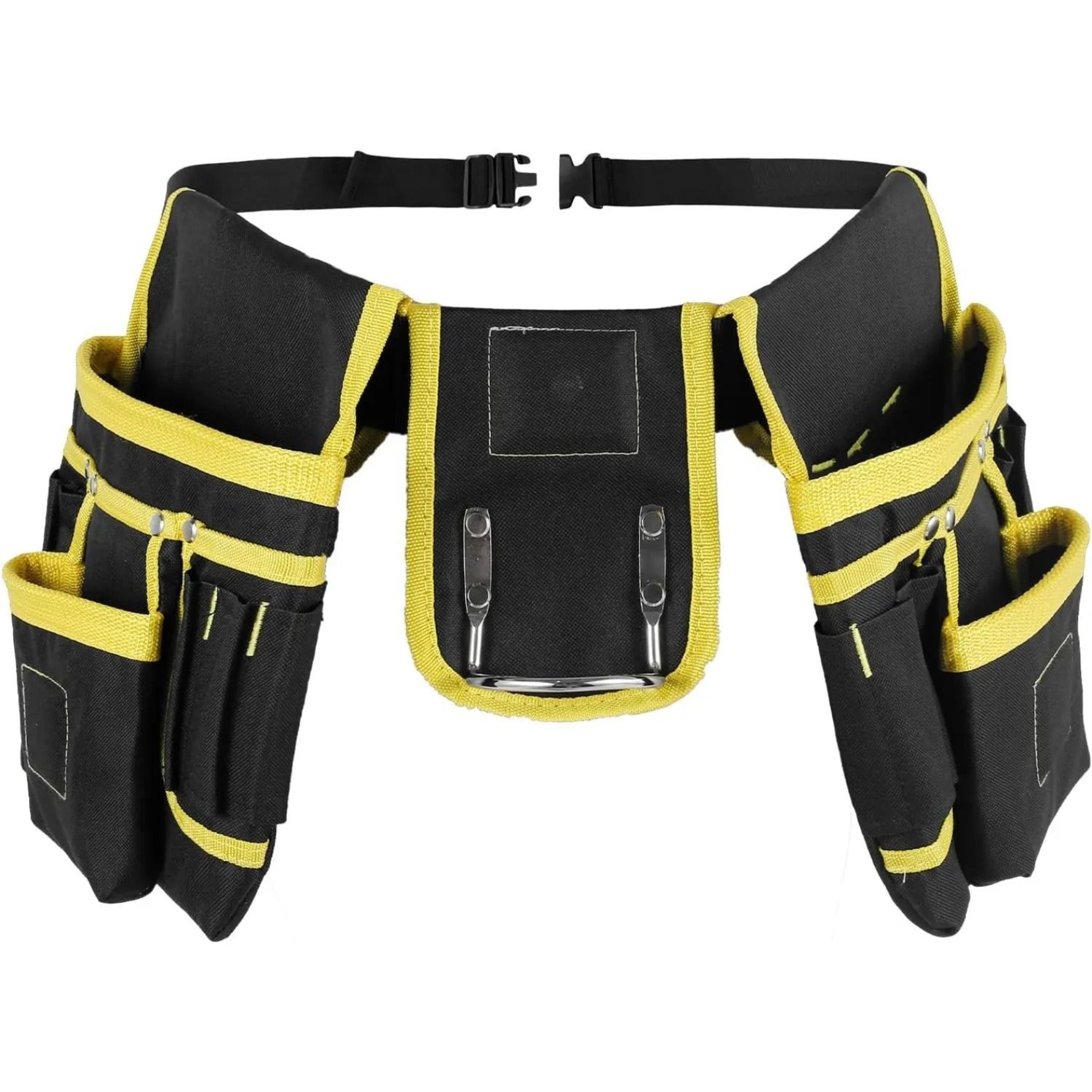 Adjustable Tool Belt Bag With Detachable Work Pouch And Utility Pockets 0