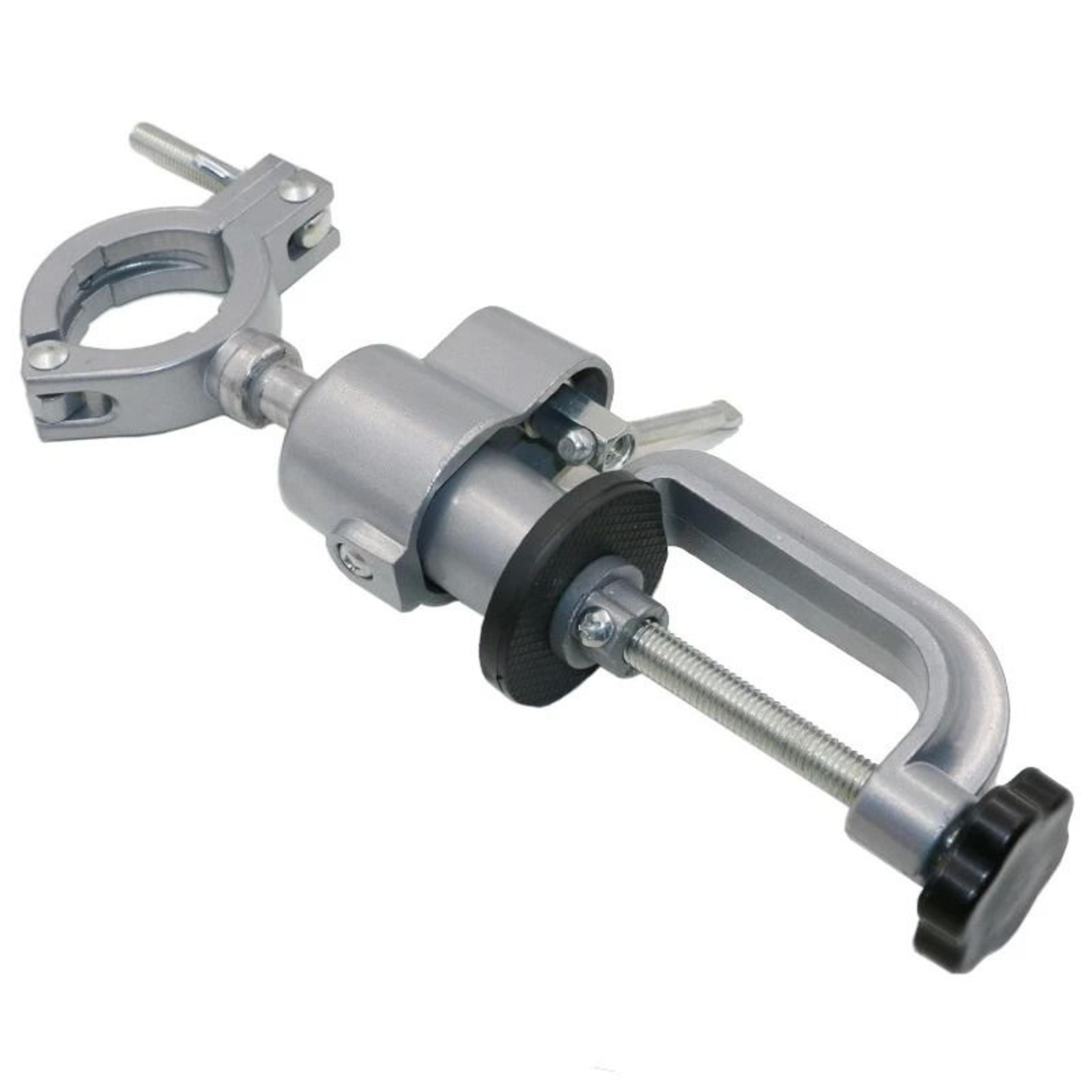 360 Degree Swivel Table Vise Drill Stand Holder Aluminum Alloy Tool Bracket 0
