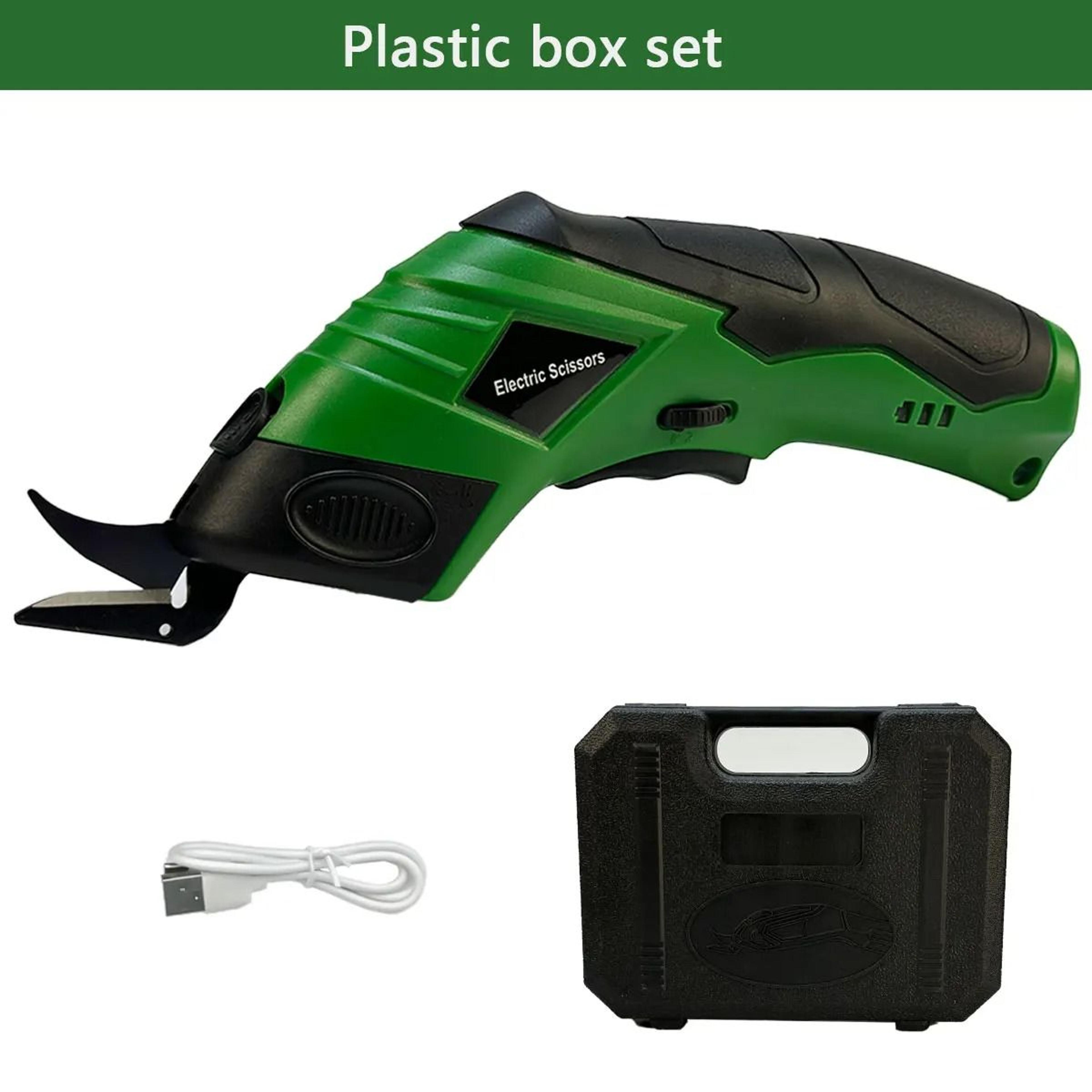 Cordless Electric Scissors USB Rechargeable Fabric And Leather Cutting Tool For Sewing And DIY 2