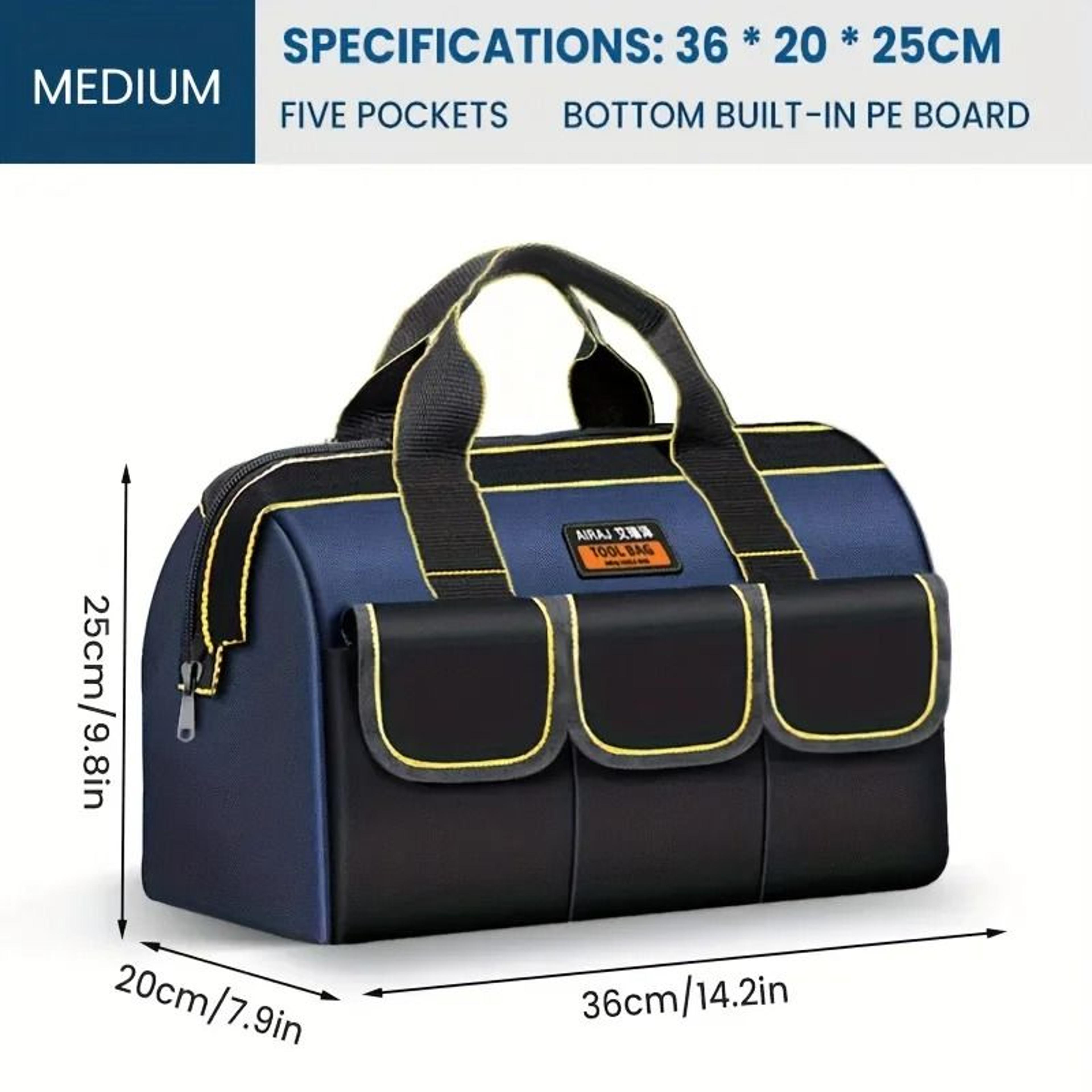 AIRAJ Multifunctional Tool Bag Waterproof Electrician Storage Bag With High Capacity Design 1