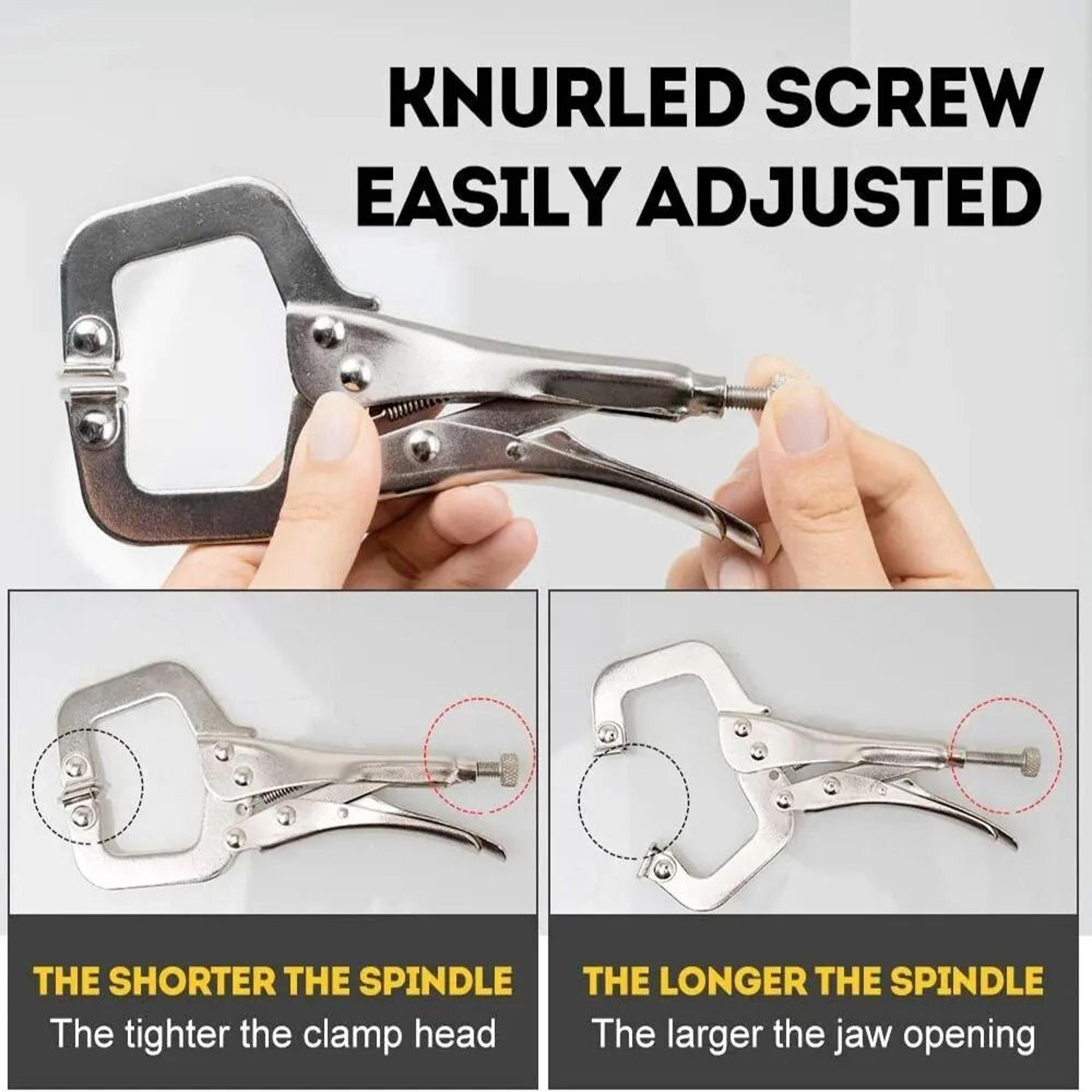 AIRAJ 7 Inch Multifunctional Locking Pliers Carbon Steel Electrician Hand Tool 4