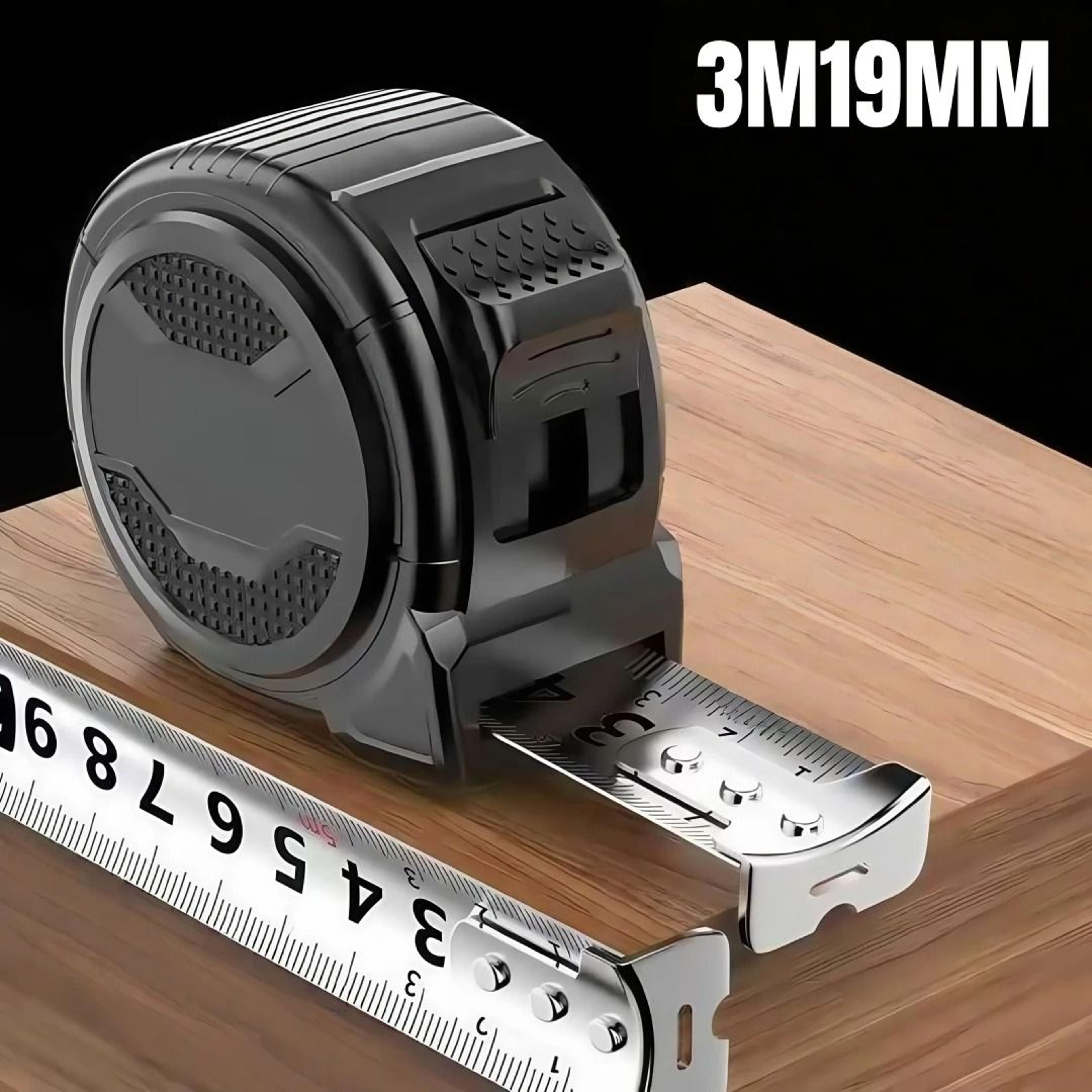 Stainless Steel Tape Measure High Precision Retractable Measuring Tool For Home And Woodworking 4