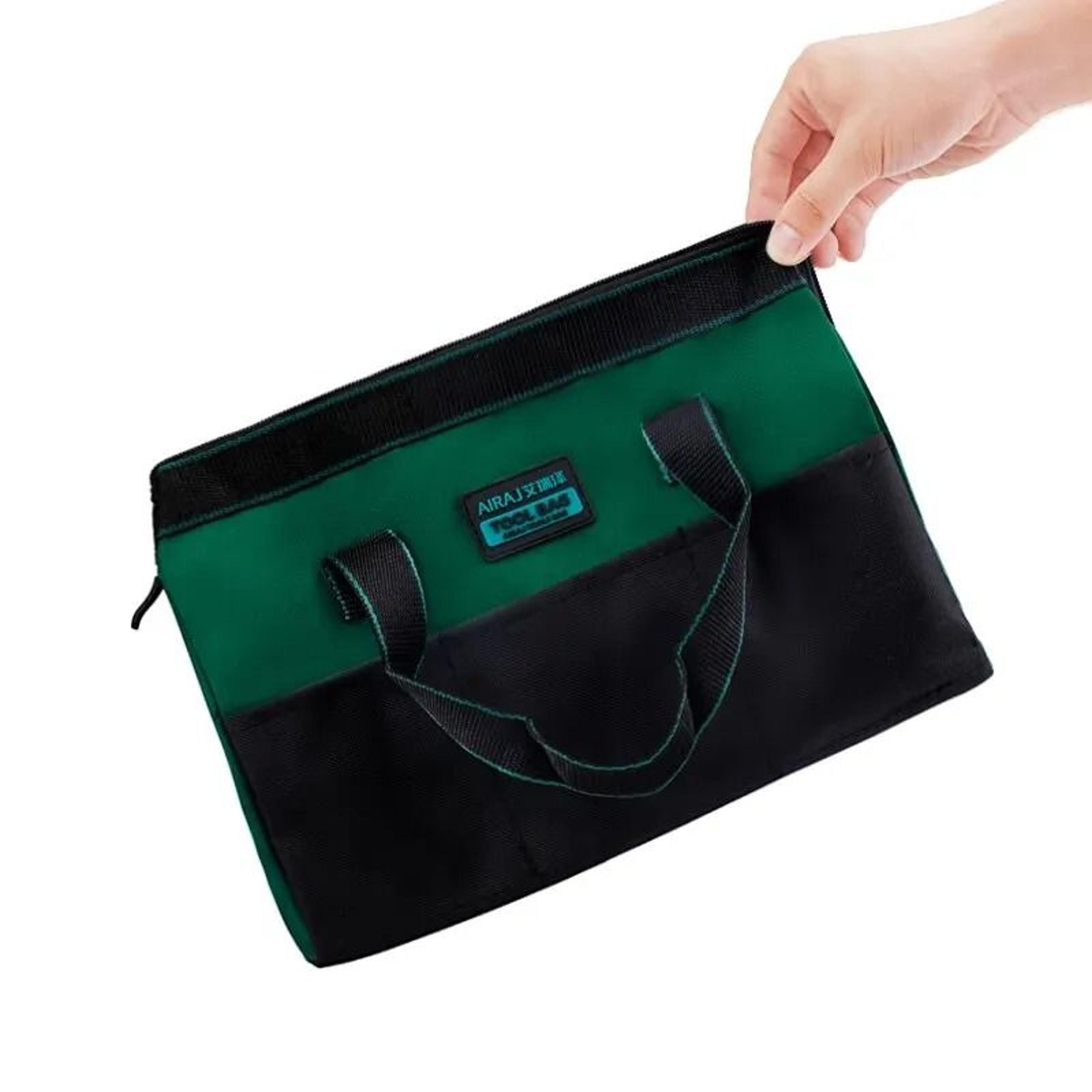 AIRAJ 13 Inch Electrician Tool Bag Multifunctional Oxford Fabric Portable Handheld Organizer 2